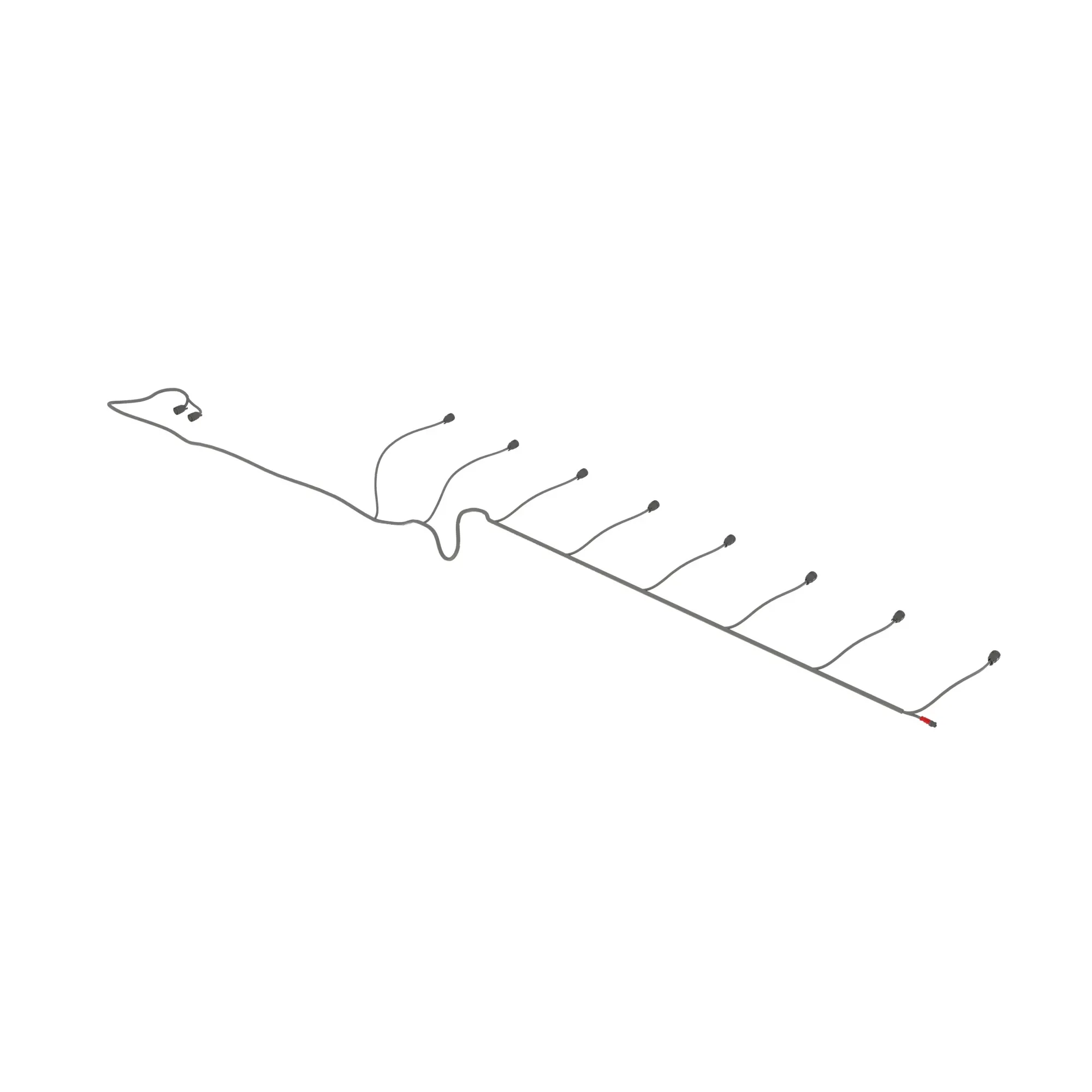 John Deere Integral Backbone Wiring Harness, Right Side - AKK28782