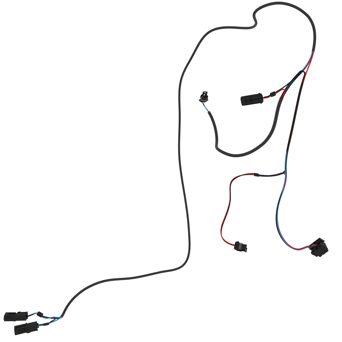 Wiring Harness, Backup-Alarm and -L