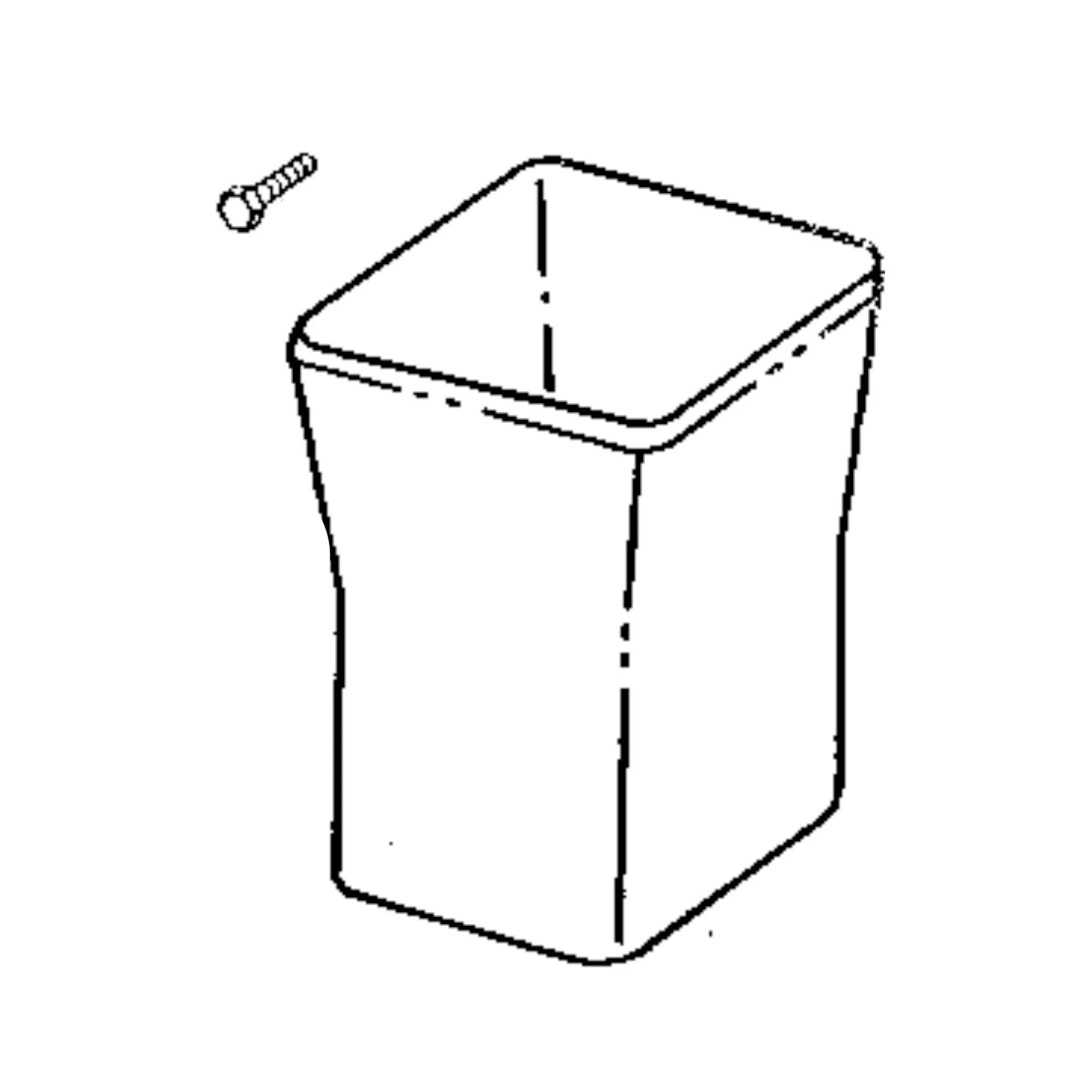 John Deere Black Grass Bagger Kit - AM126498