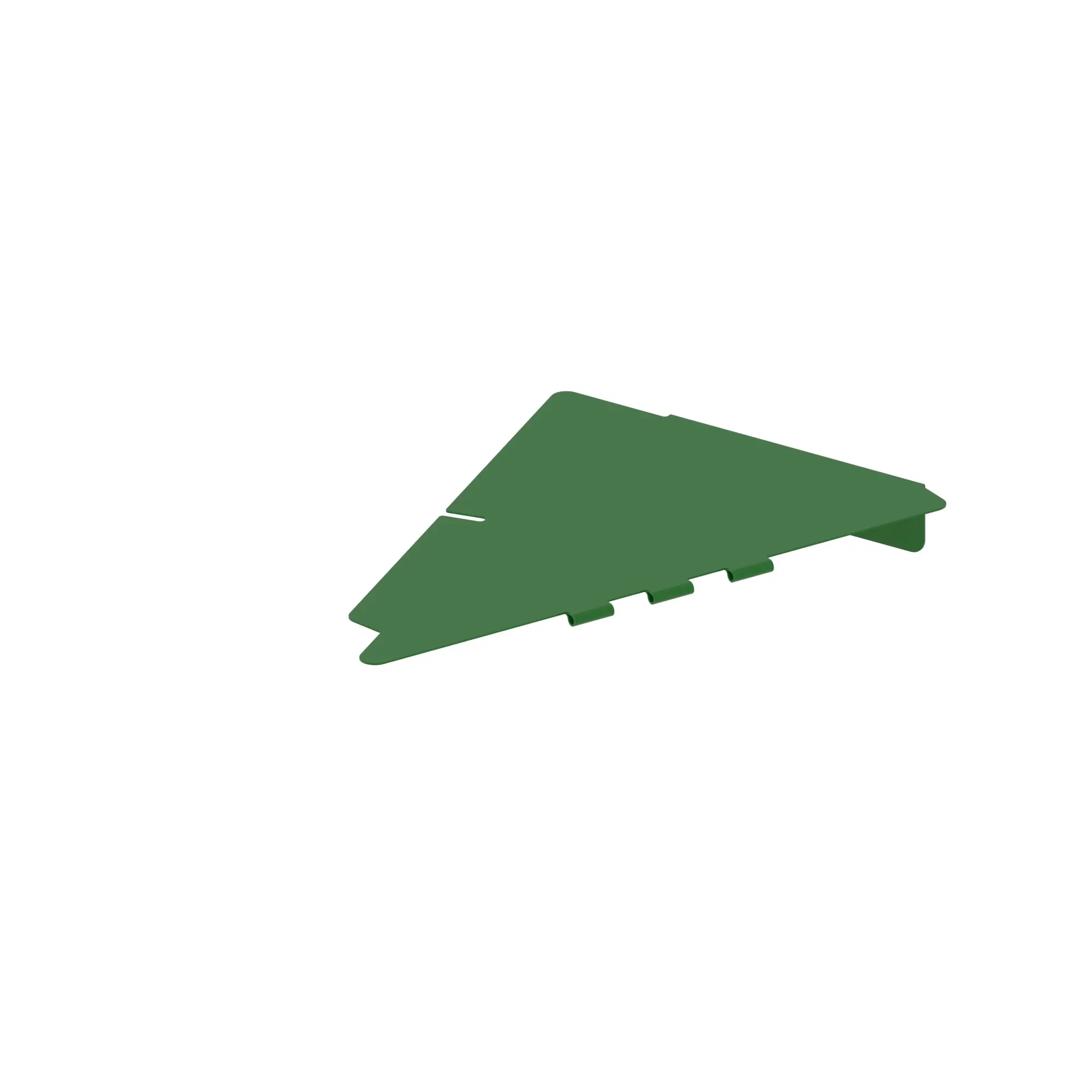 John Deere Tailings Upper Door Shield - H160715