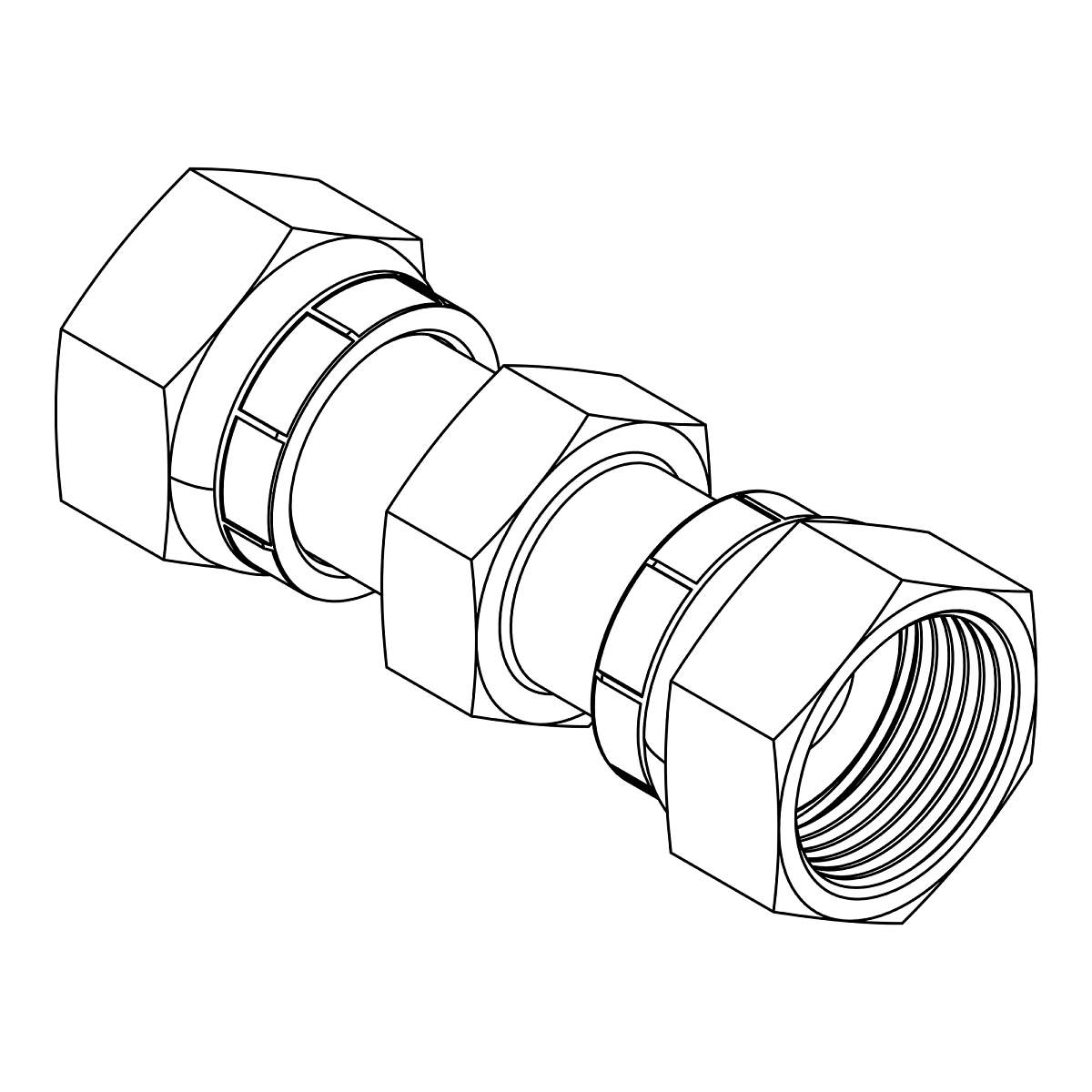 Fitting, Swivel Union