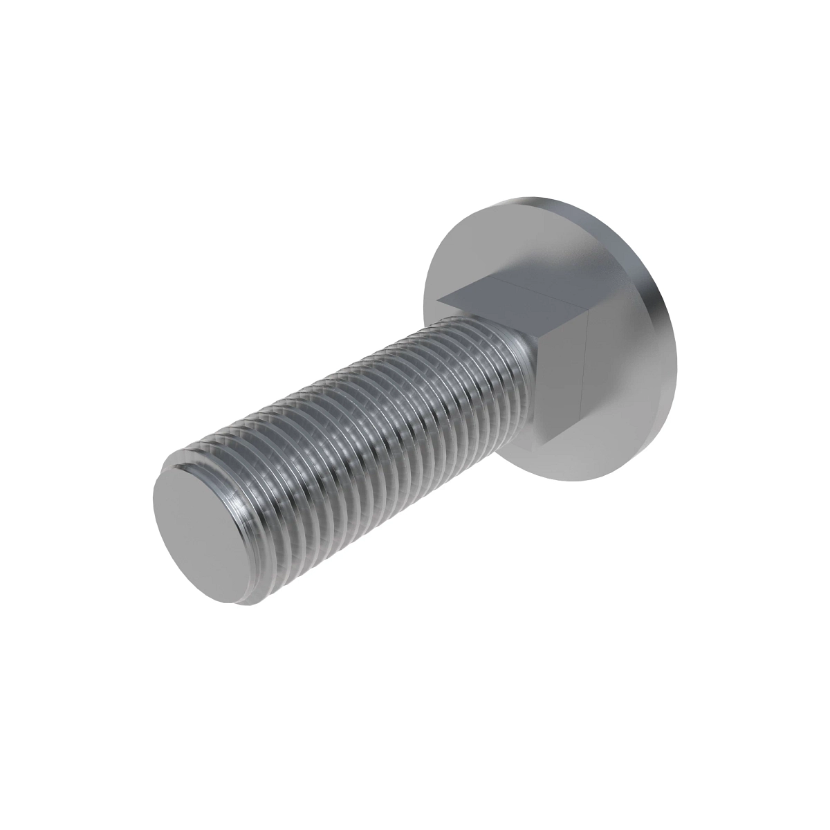 Bolt, Rd HD Sq Long Neck, Metric