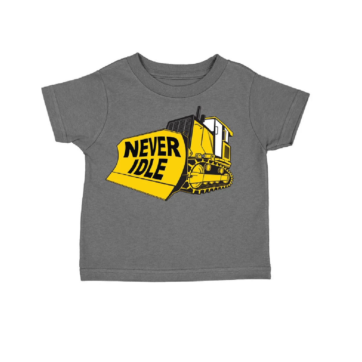 Toddler Never Idle Dozer T-Shirt