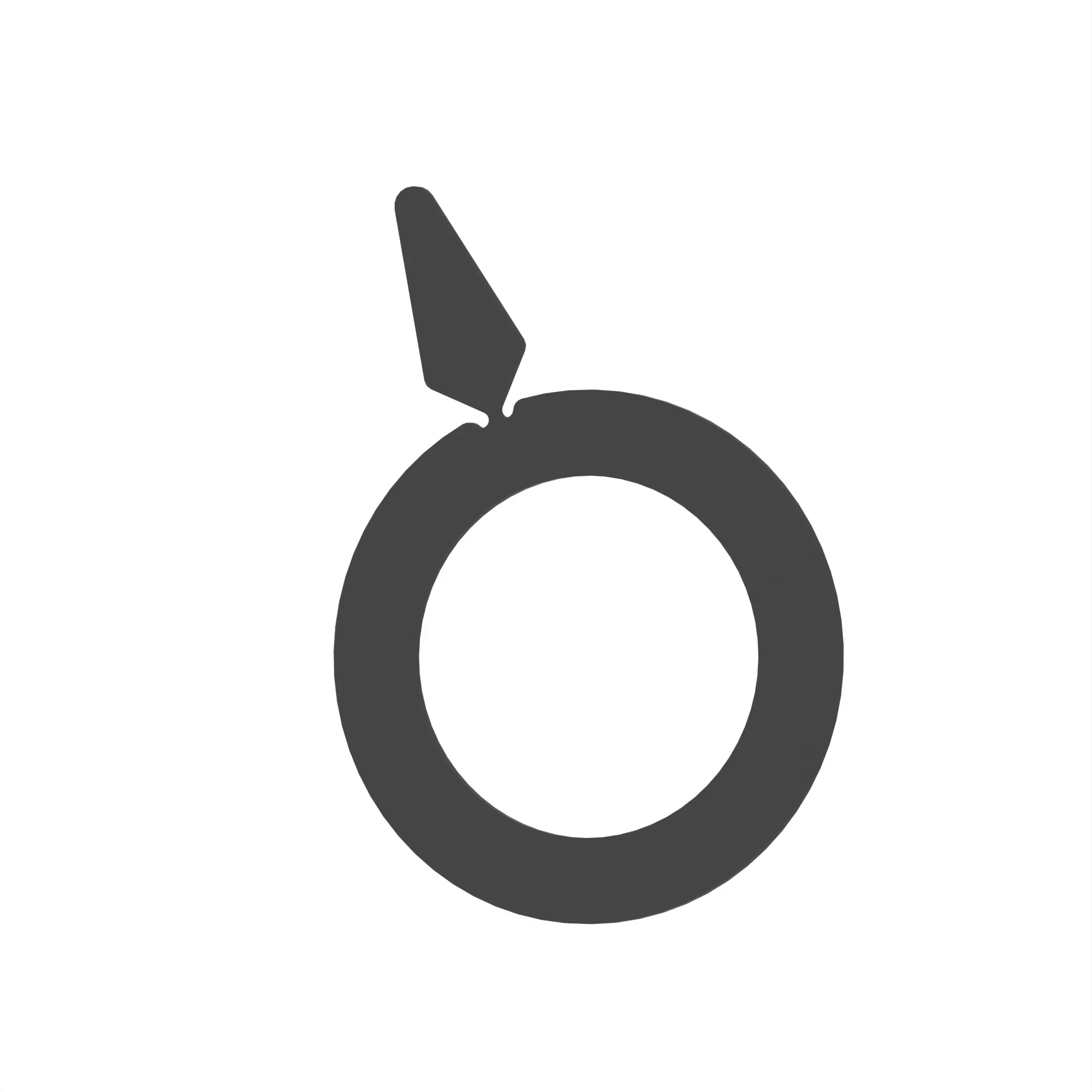 John Deere Circular Shim with Tab - T300029