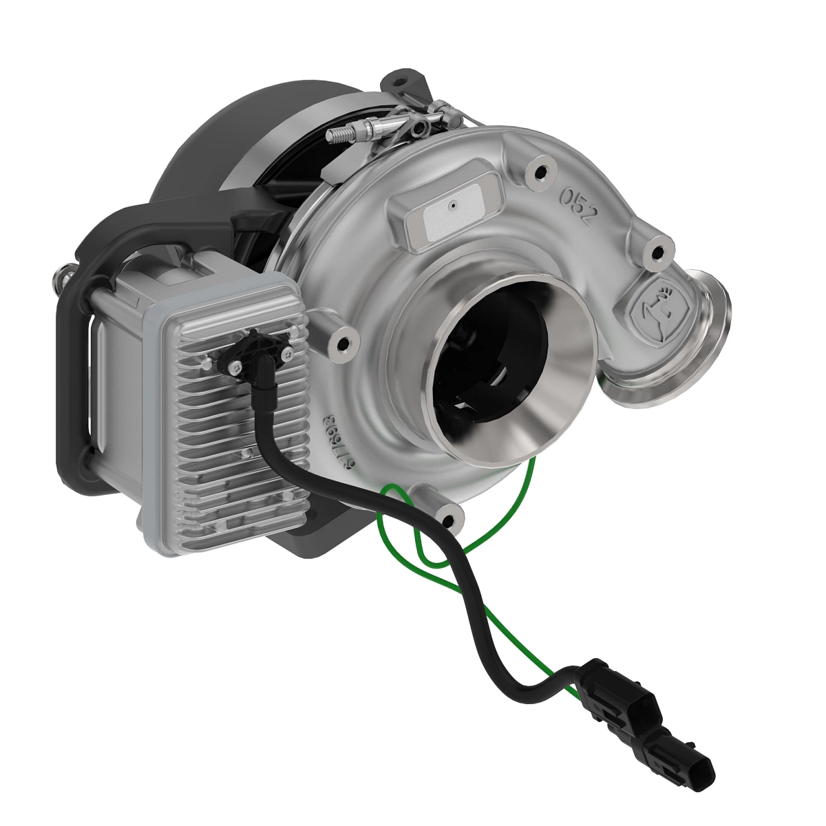 John Deere Reman REMAN Turbocharger with Actuator, 24 Volt - SE501971