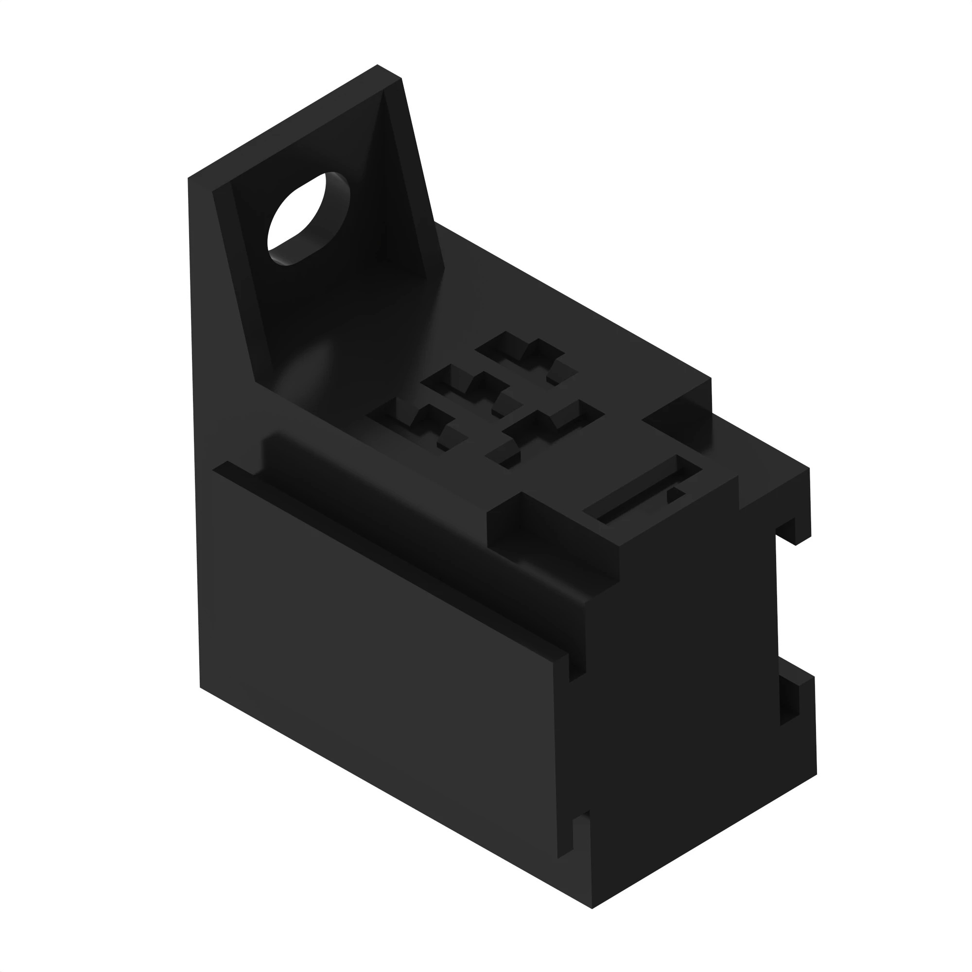 CONN TYCO 5W F BLK PLSTC