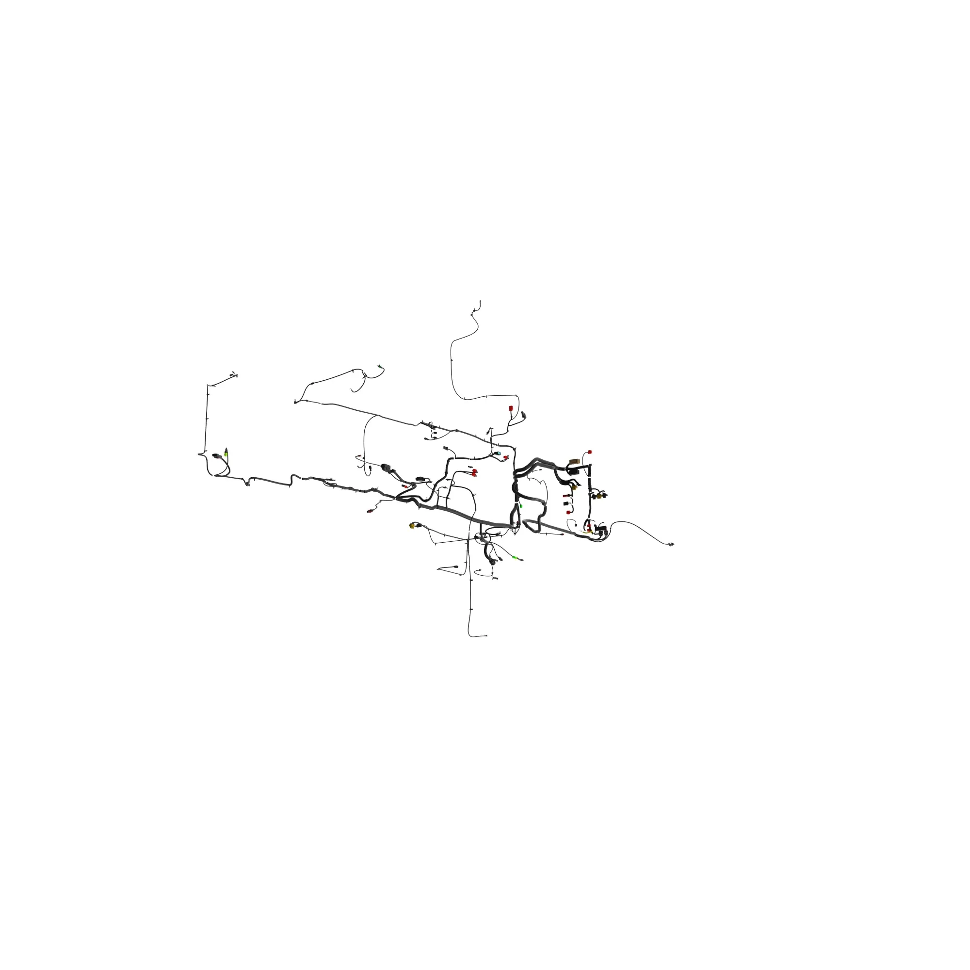WIRING HARNESS, 9R CHASSIS, 15L, FT