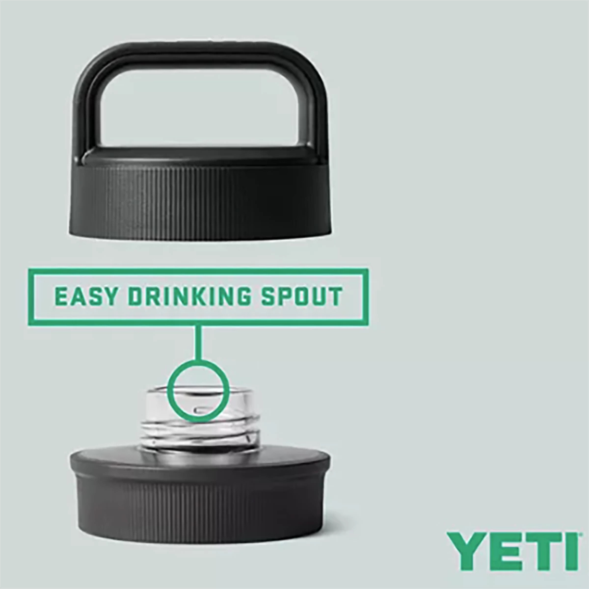 YETI® YONDER™ 34 oz. Water Bottle - Charcoal