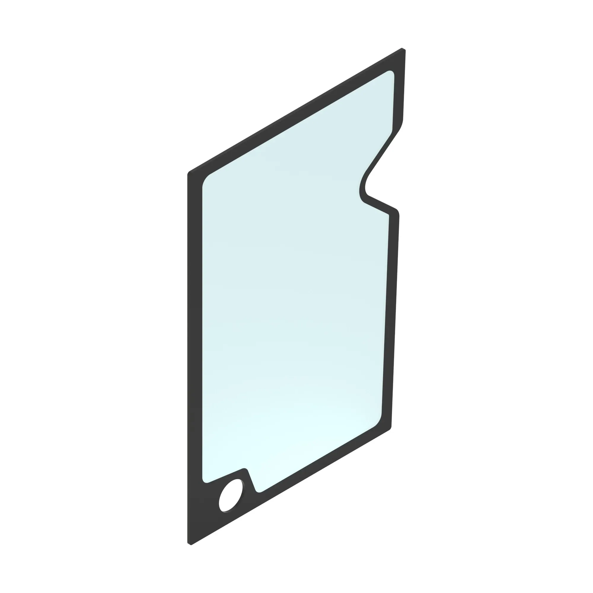 John Deere Right Side Window Glass - T417661