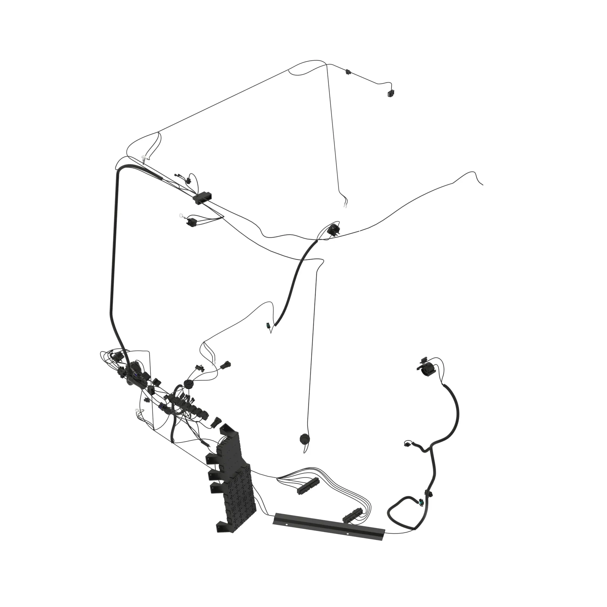 John Deere Cab Wiring Harness - AN208895