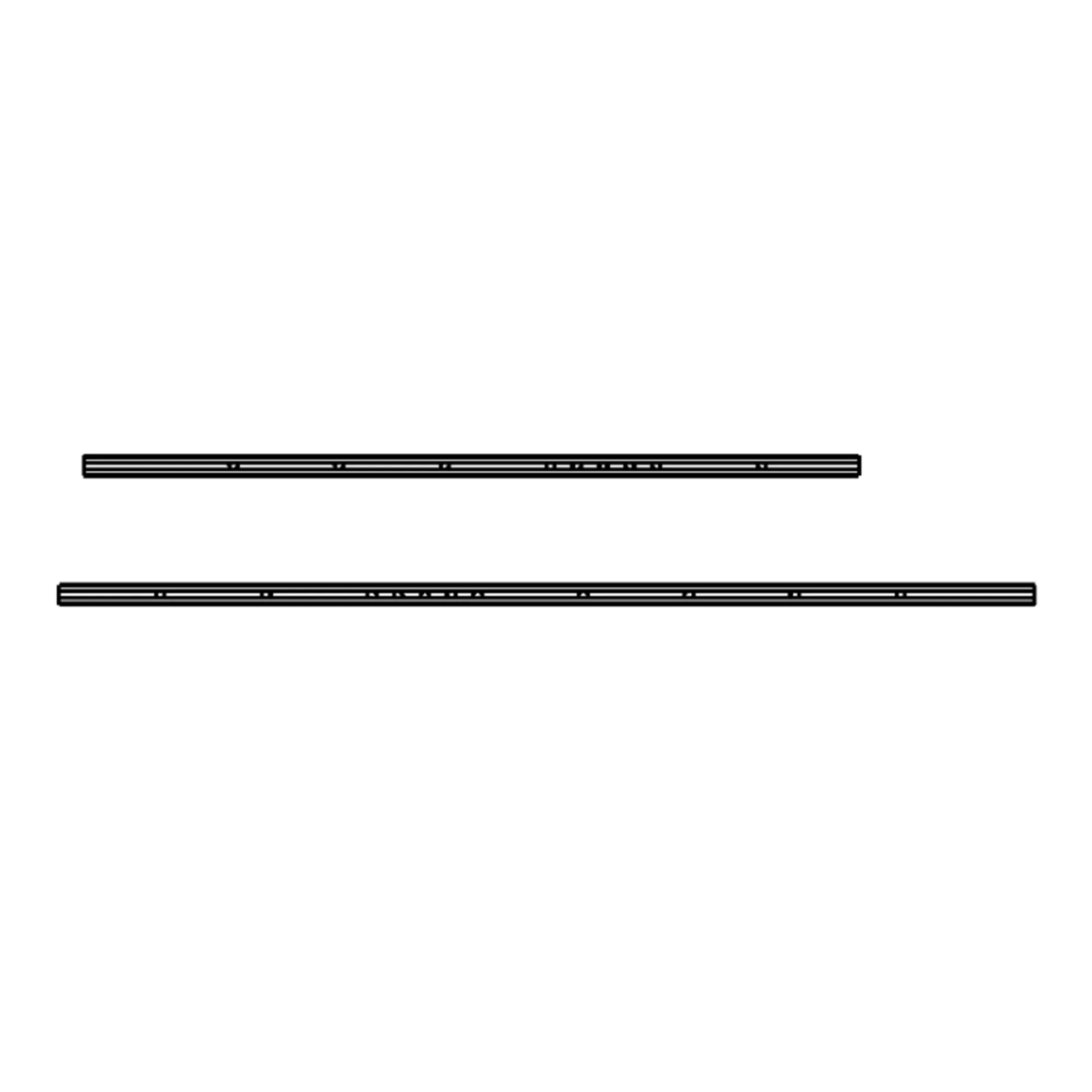 John Deere Window Weather Replacement Seal Kit - AT490321