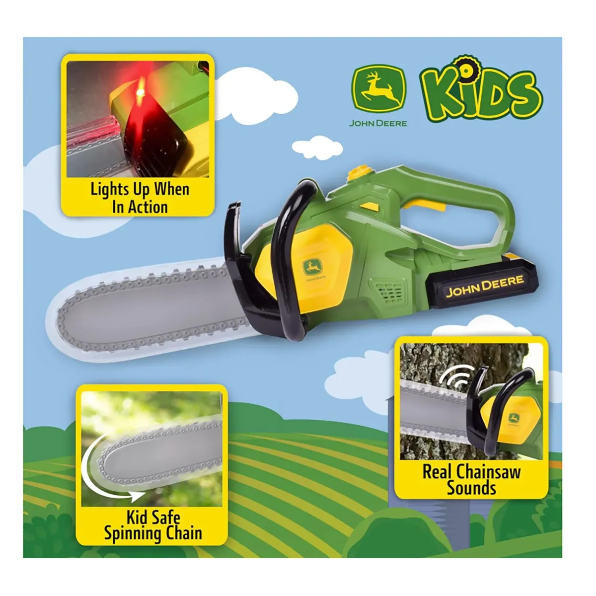 Toy Chainsaw with Lights and Sounds