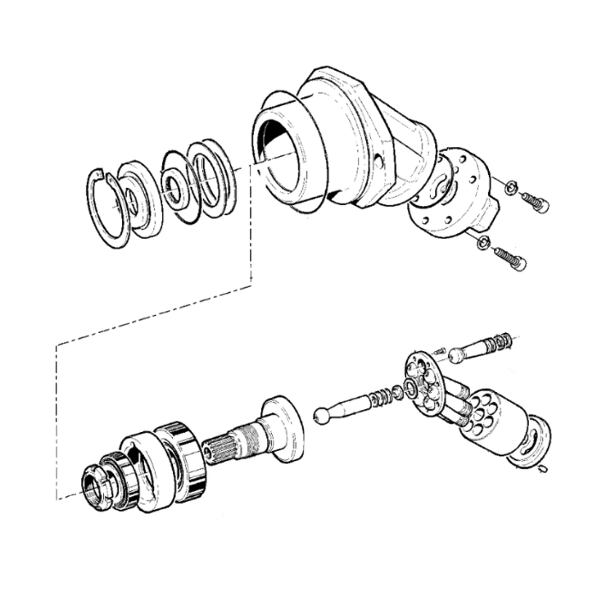 John Deere Swing Hydraulic Motor - F434661