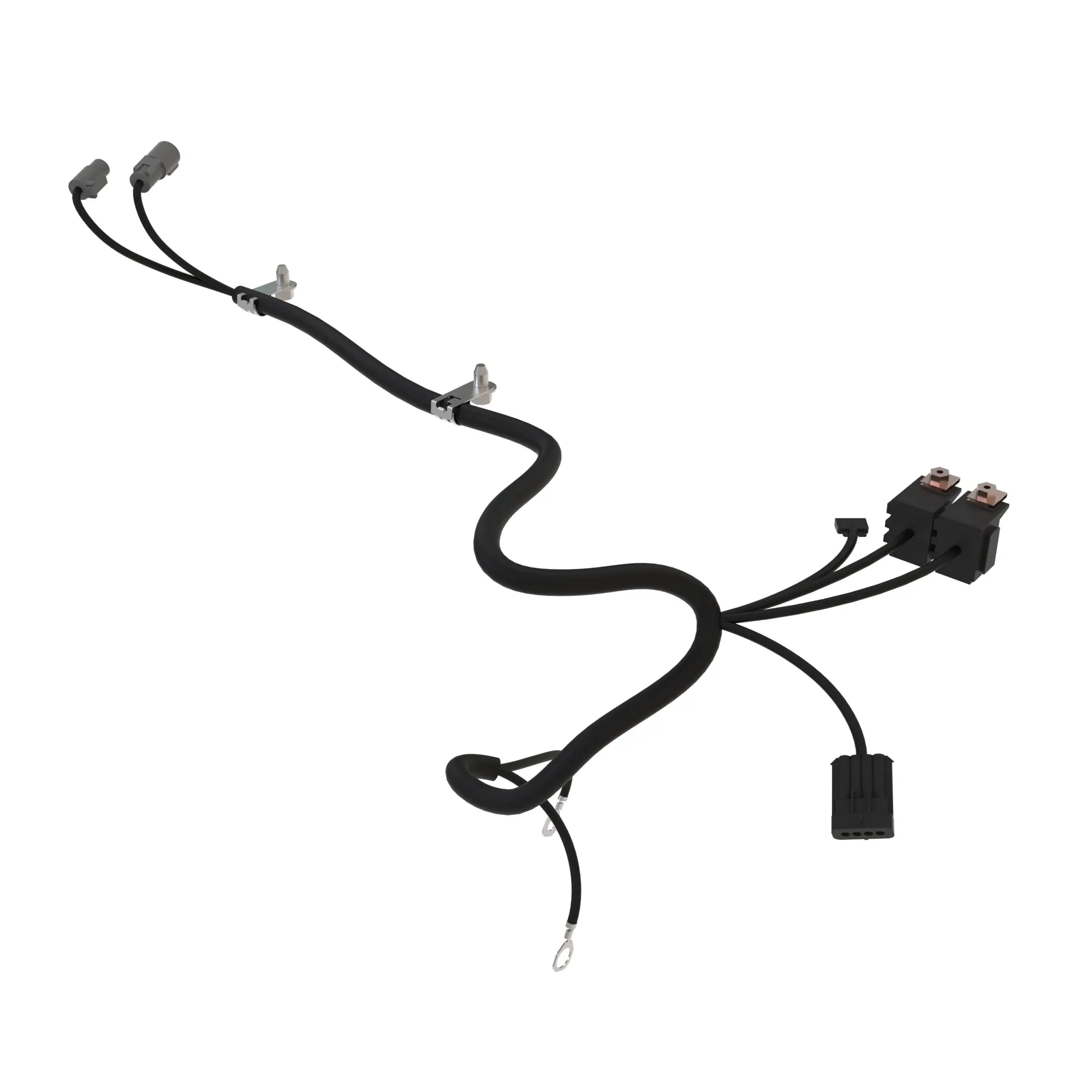 John Deere Electric Quik-Tatch™ Chassis Wiring Harness - AT396576
