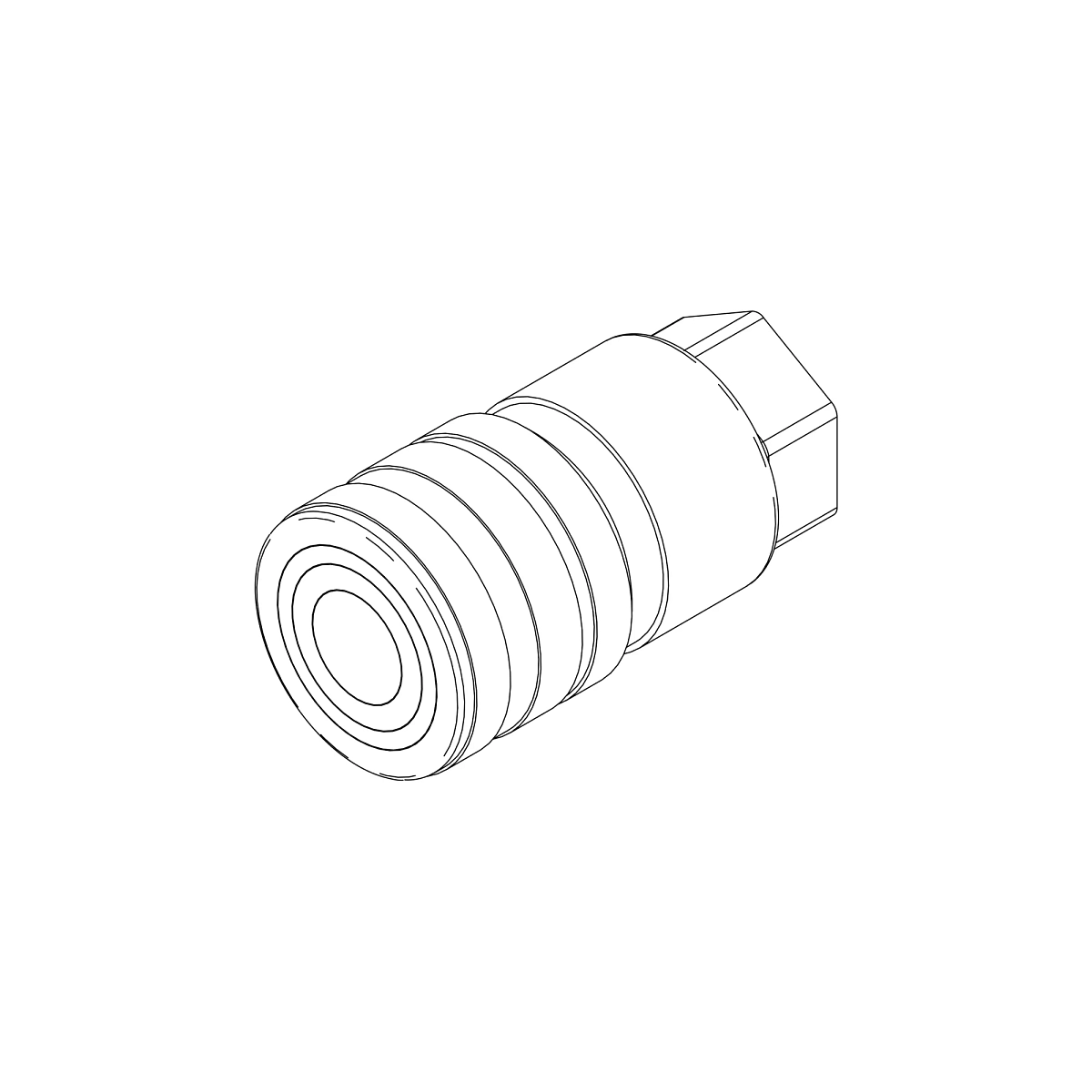 Quick Coupler, Q/Cplr 3/4 Fff-Orb-H