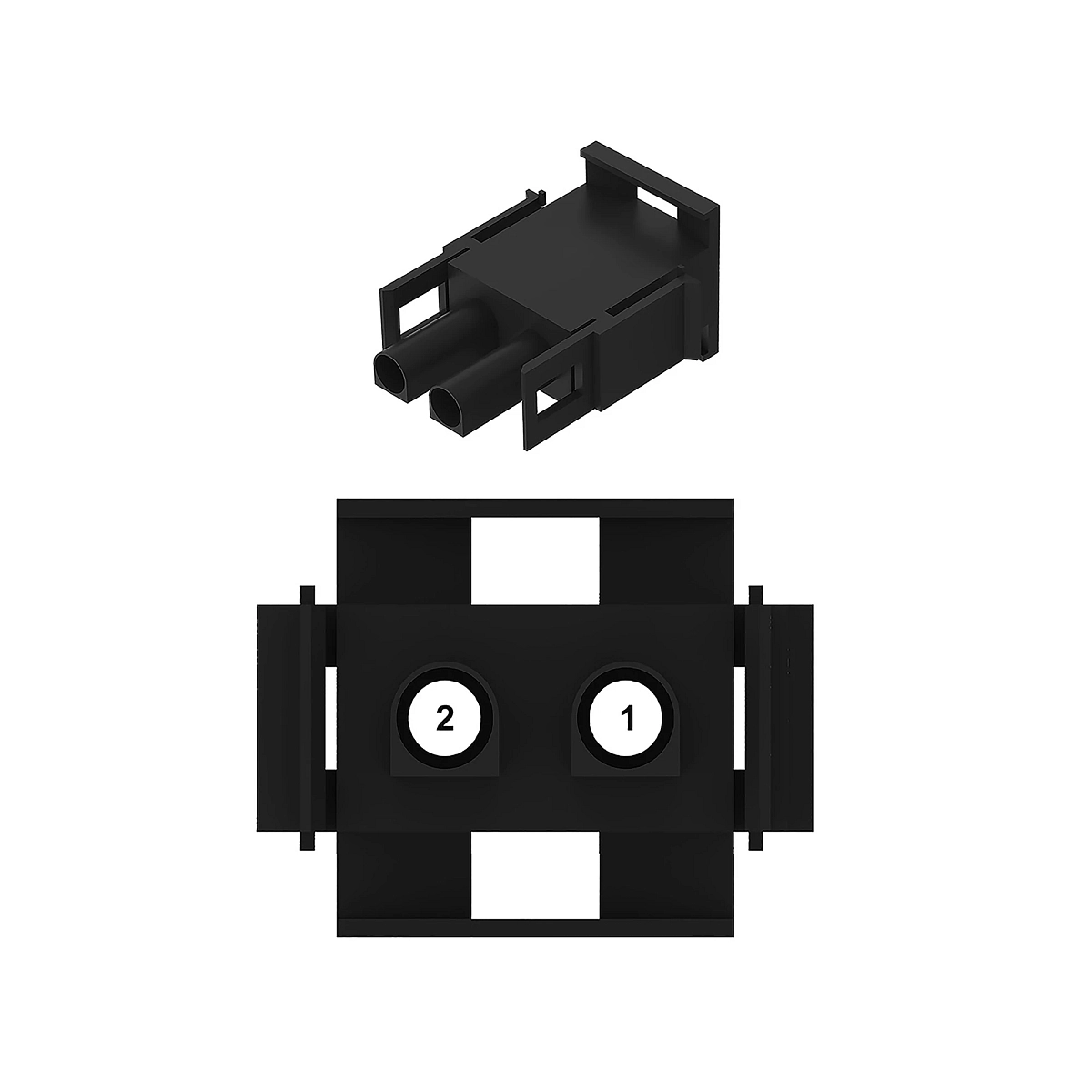 Conn Molex Mlx 2W M Nat Nylon