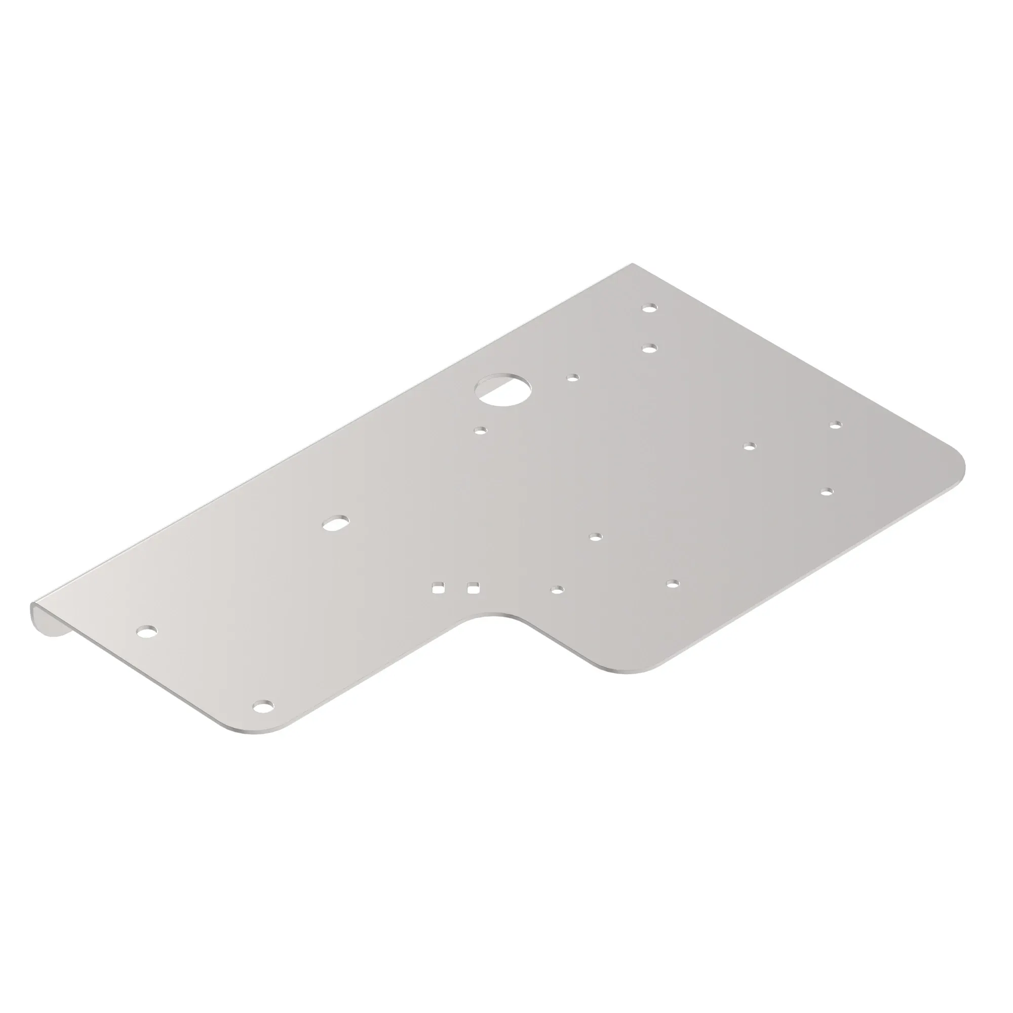 BRACKET, DRYBOX, ISO LICENSE PLATE