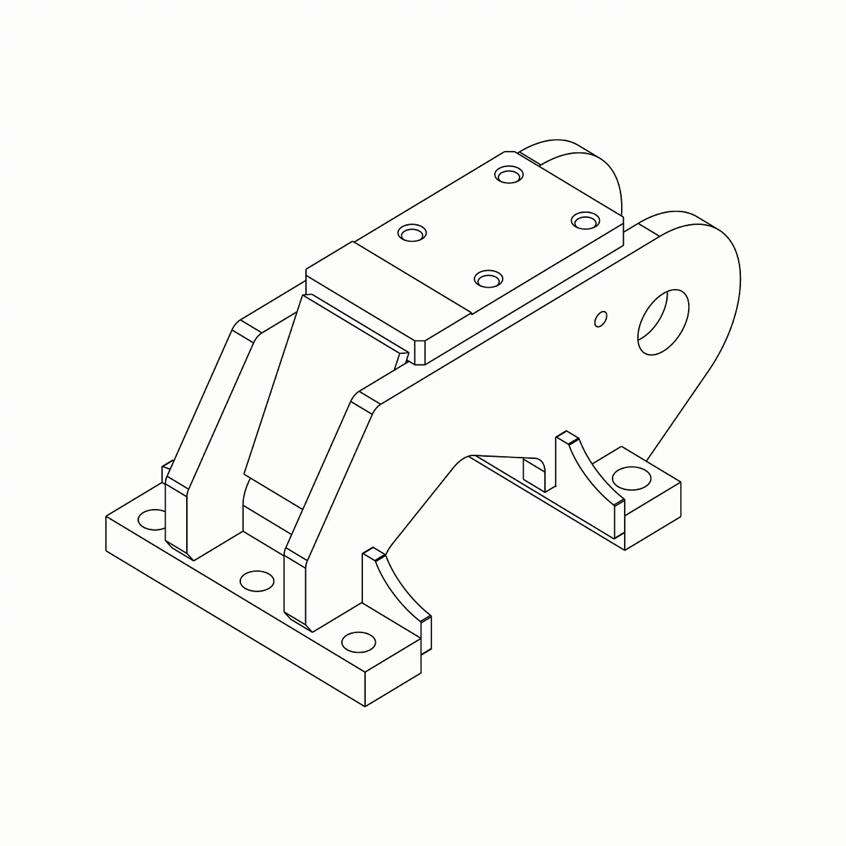 Support, Lgp Bolt on Cross Bar Supp