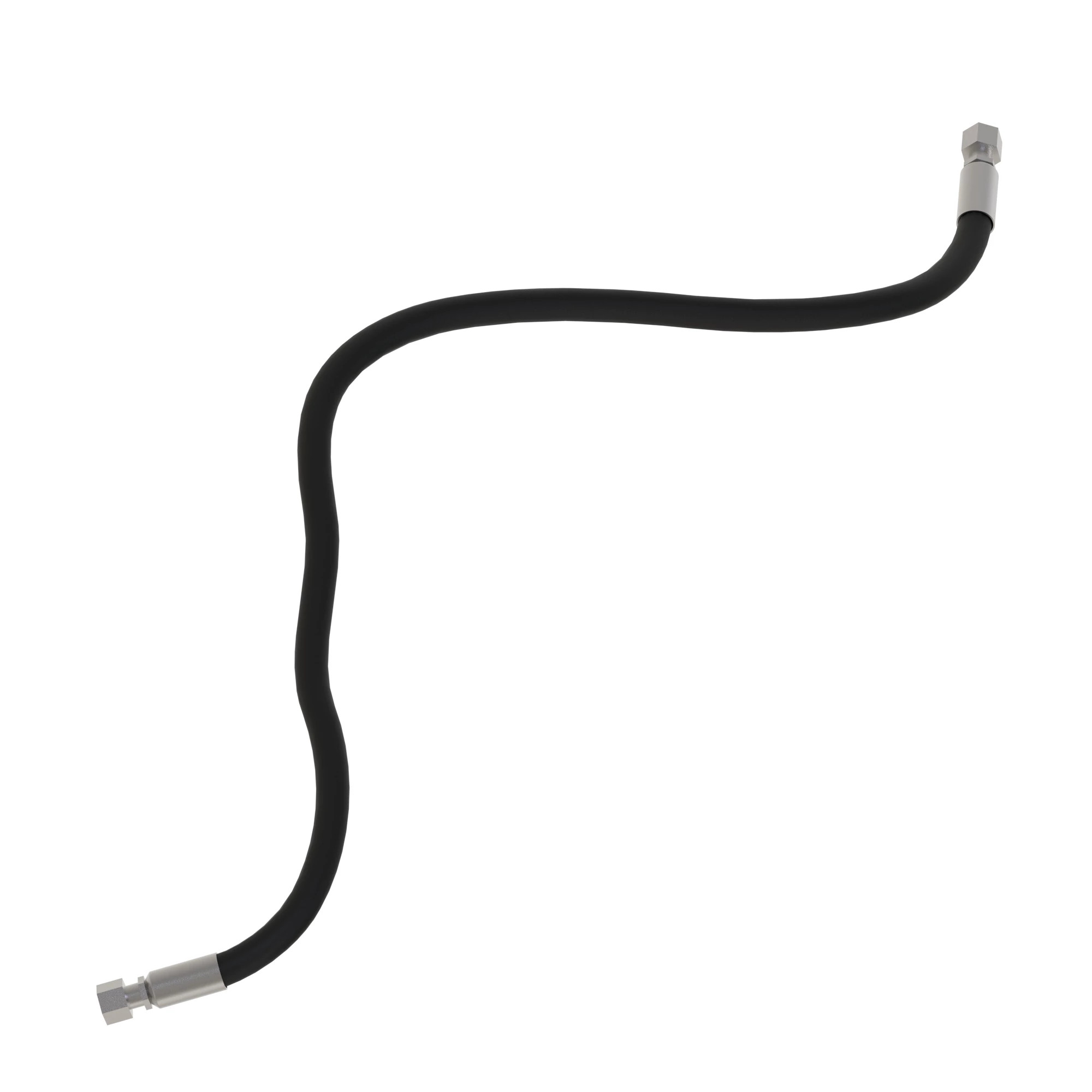 John Deere Park Brake Fabricated Hydraulic Hose - AT393935