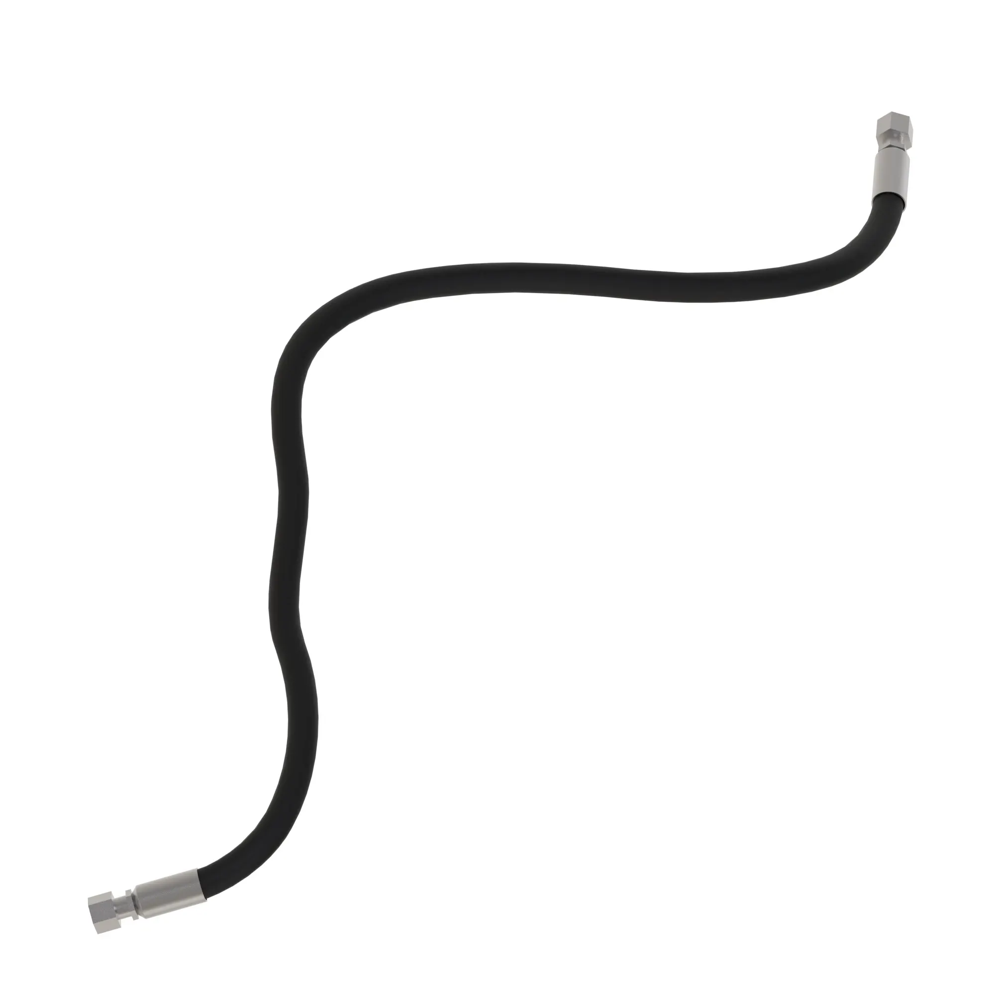 John Deere Park Brake Fabricated Hydraulic Hose - AT393935