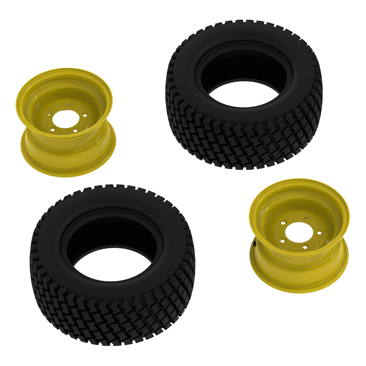 John Deere Tire and Wheel Kit, 18 X 8.50-10 4 Ply - BLV10859
