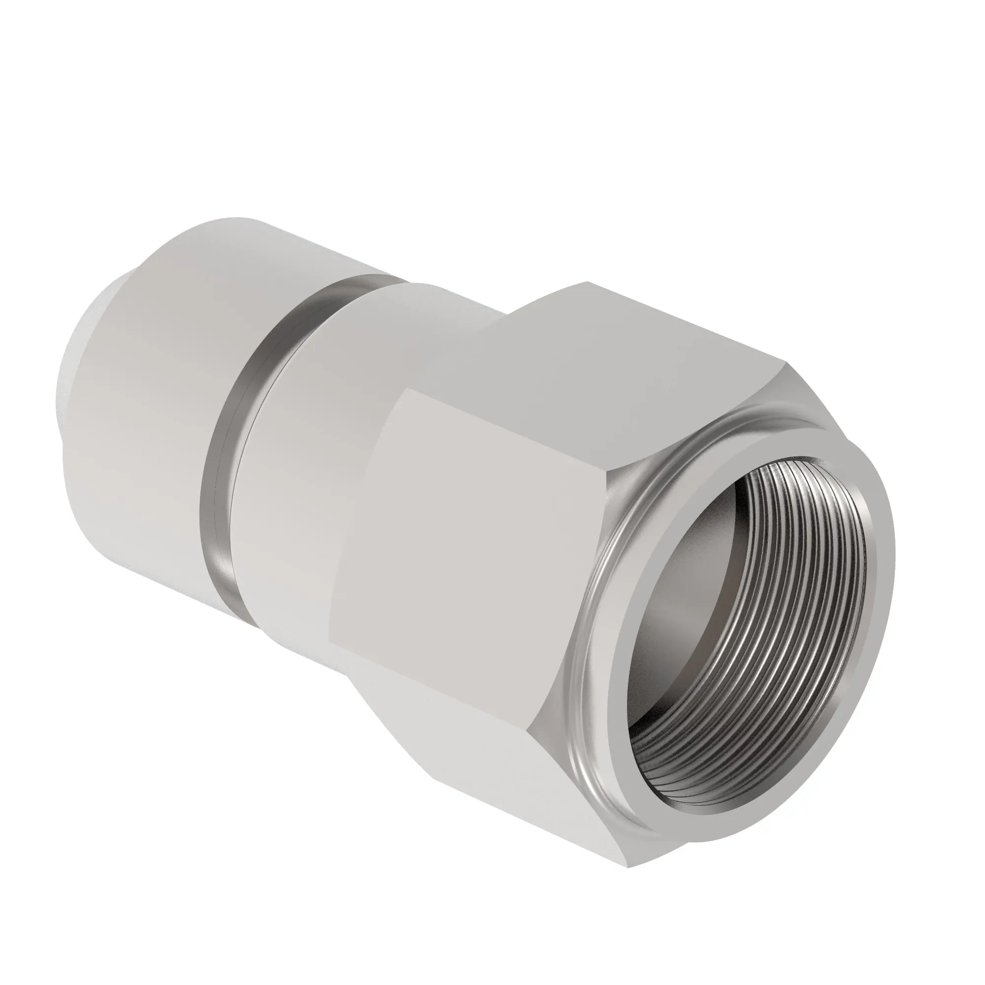John Deere Swivel Run Tee Fitting - F676094