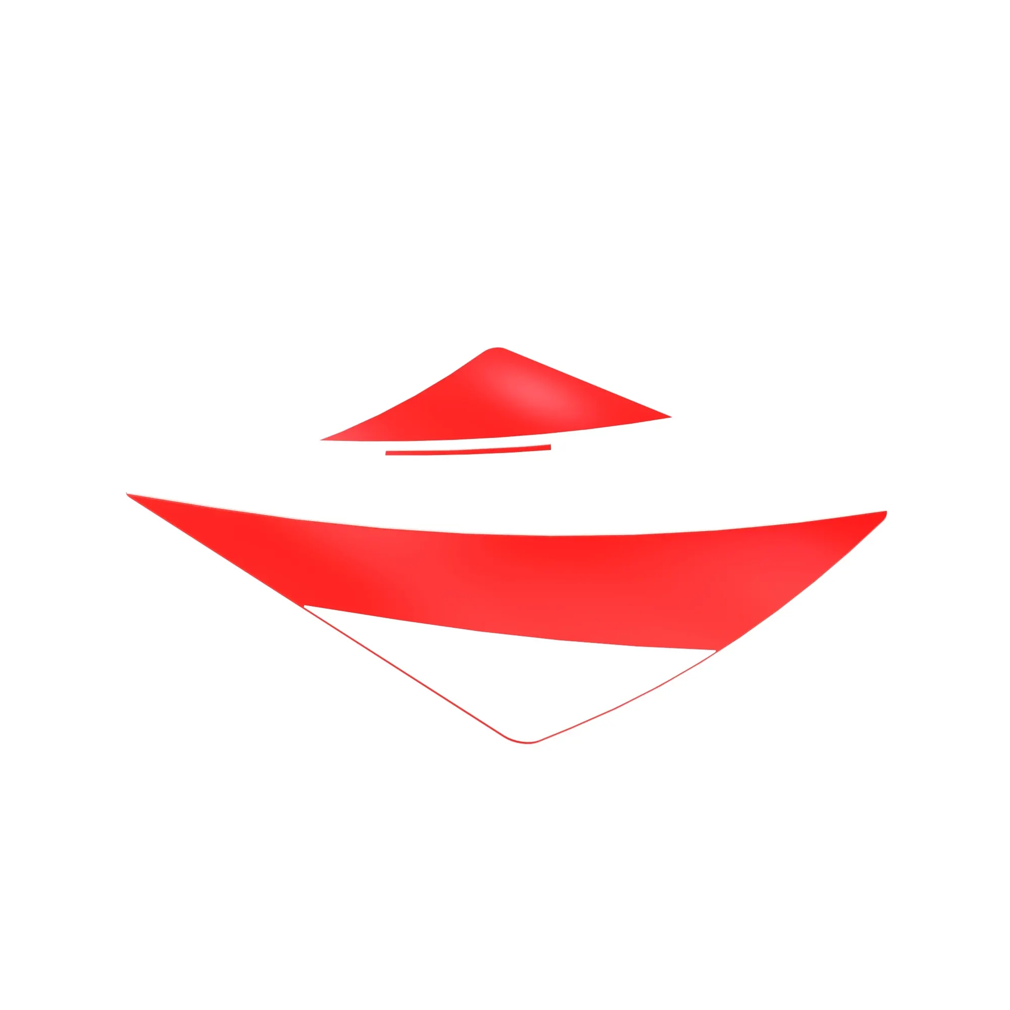 282X282 Zebra Rouge Blanc