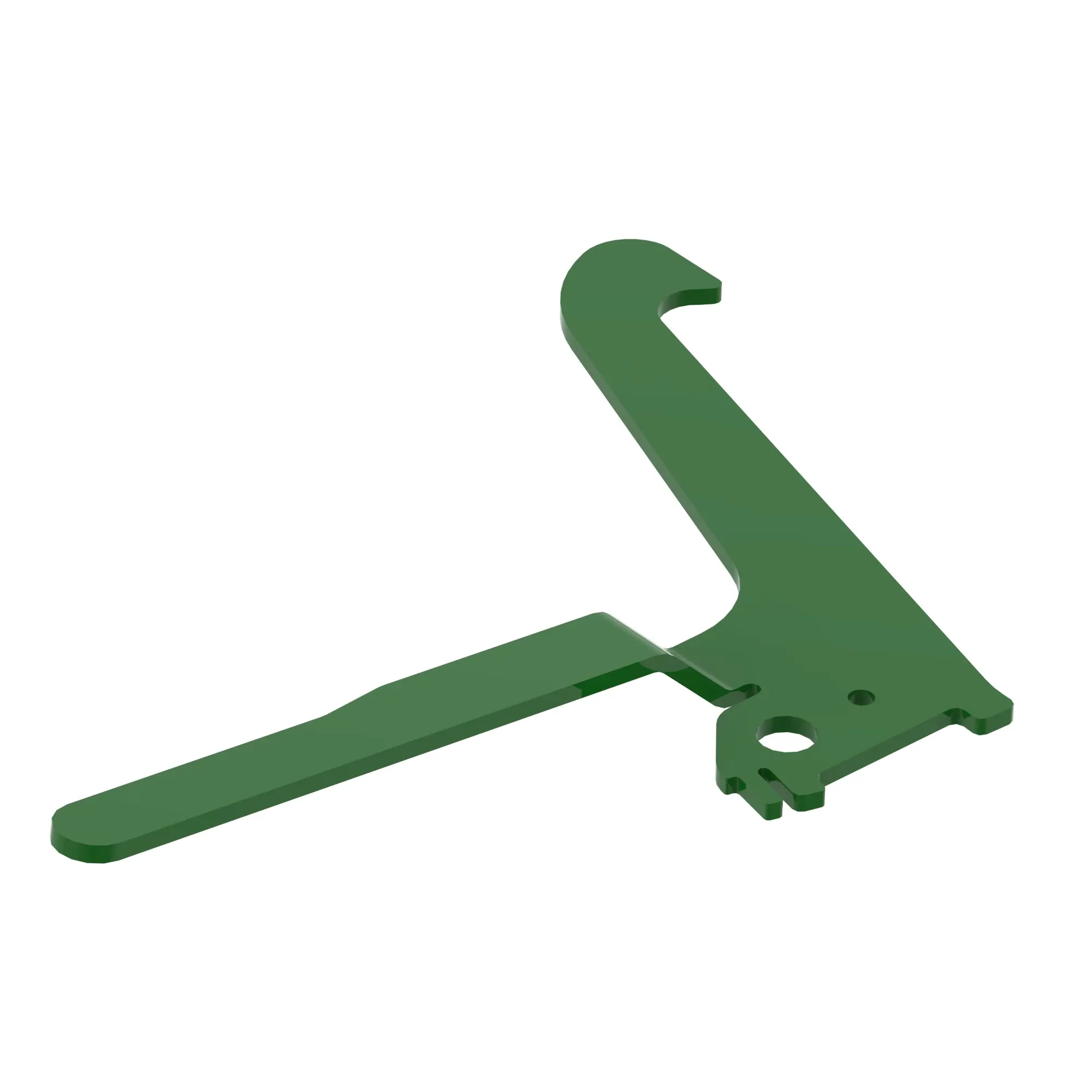 PLATE, BACKHOE STAB LEG LOCK LATCH,