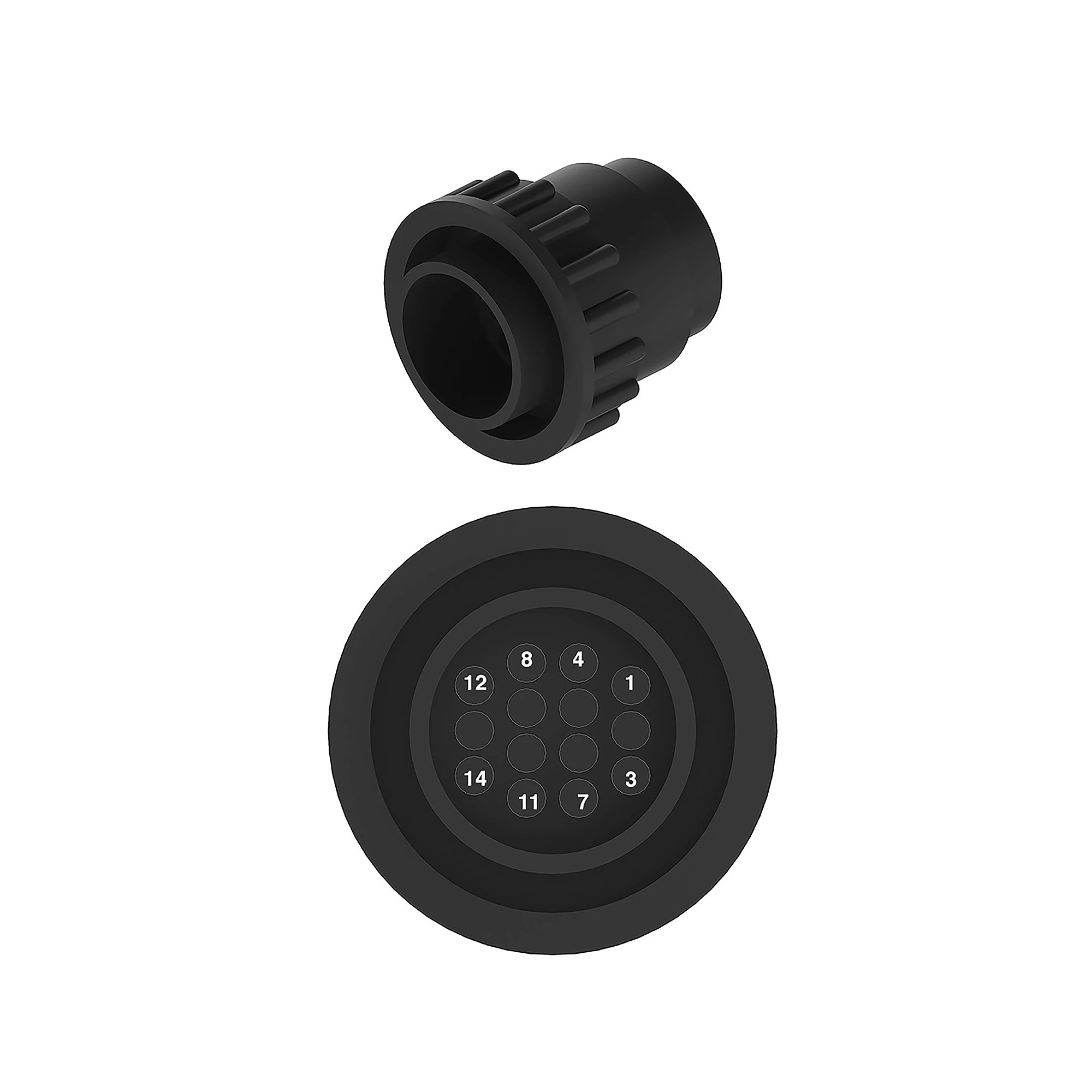 ELEC. CONNECTOR TERMINAL, PLUG CPC-