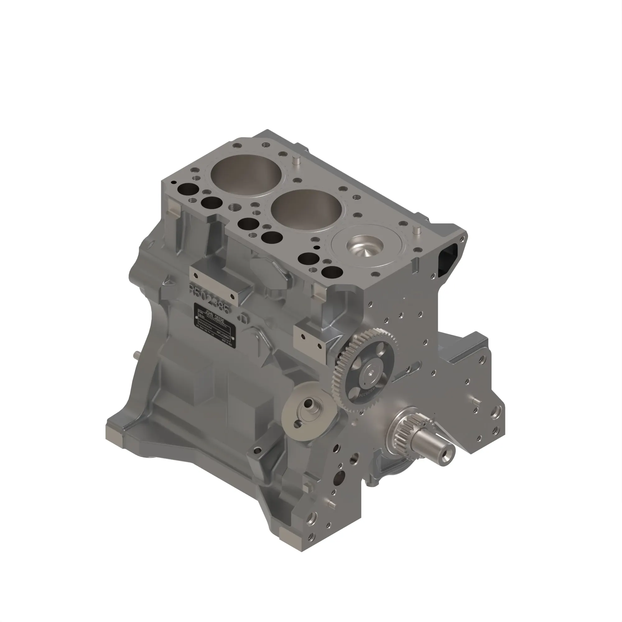 John Deere Short Block Assembly - RE545966