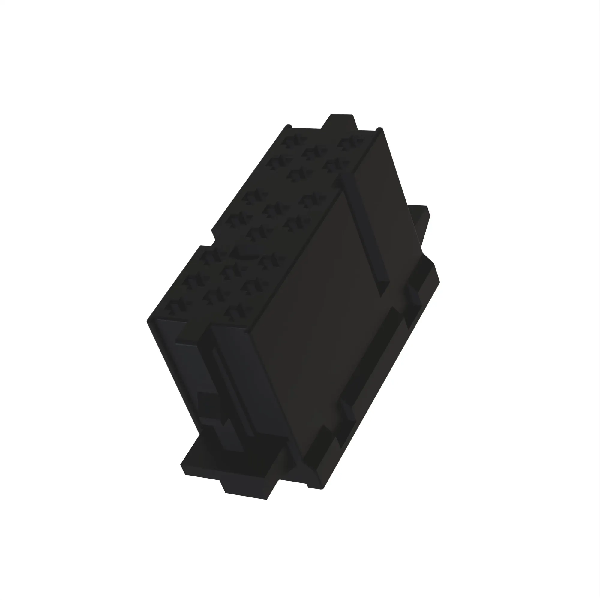 FCI DCS-2 20W FEM UNSLD BLK PRPYLN