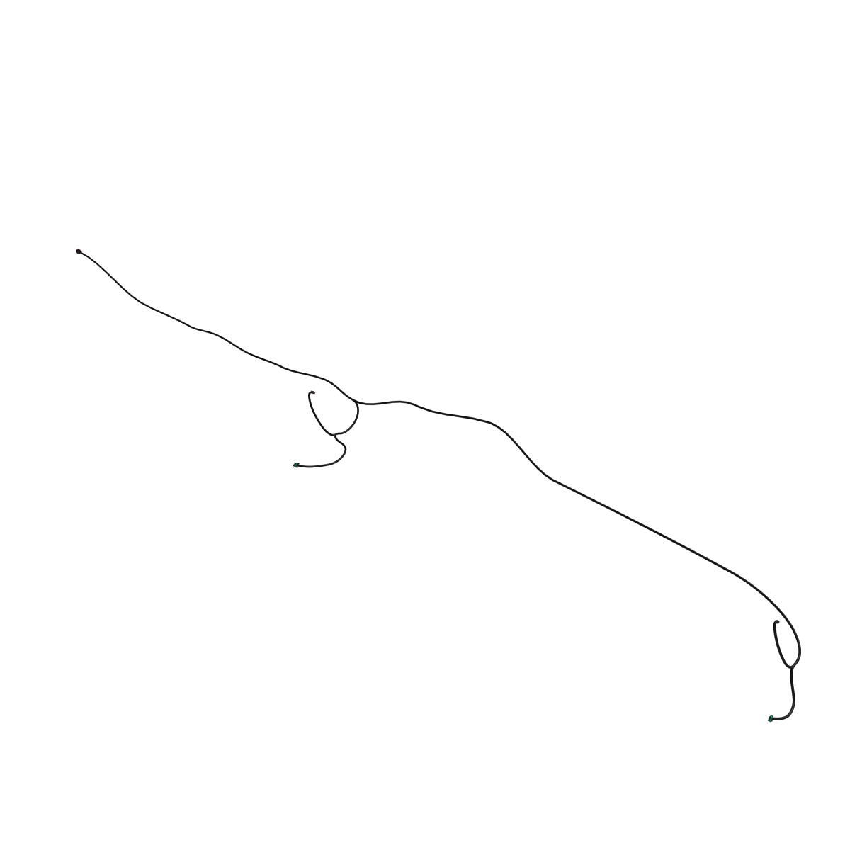 WIRING HARNESS, WING HARNESS 48'-52