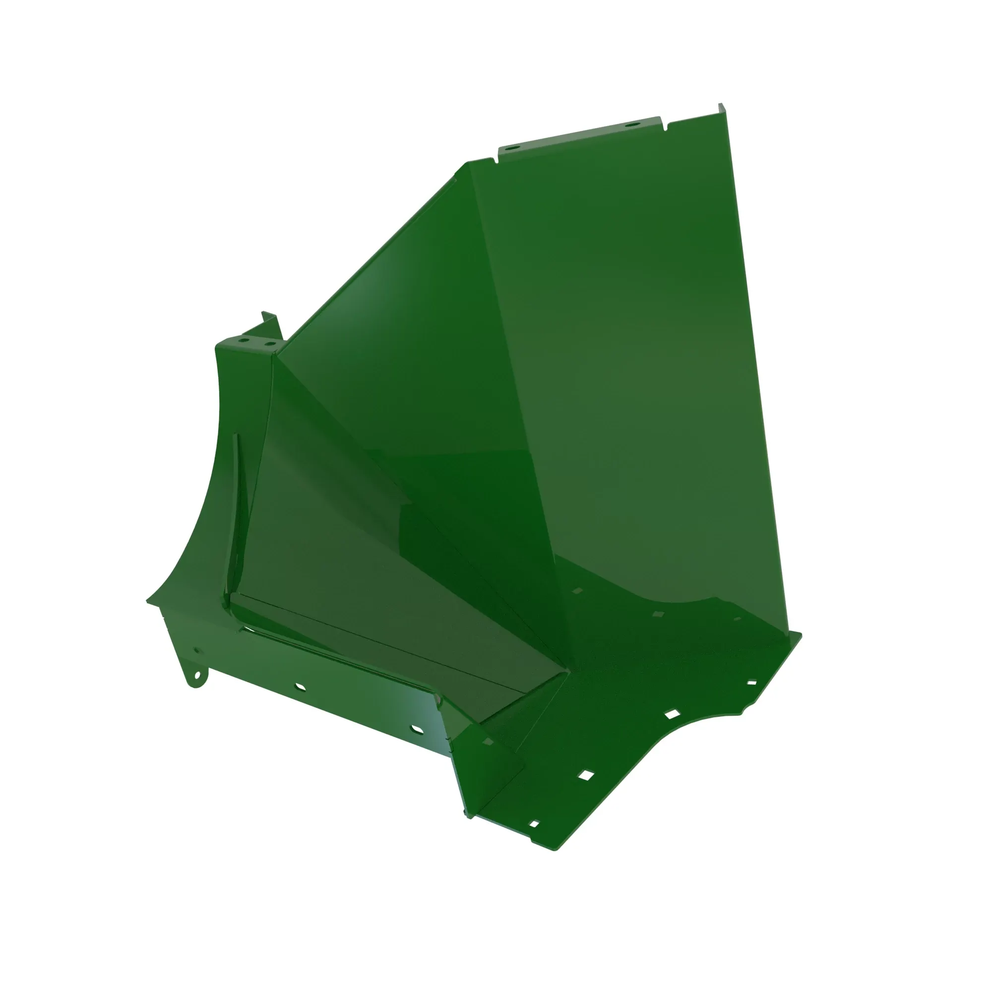John Deere Separator Inlet Feed Right Side Ramp - AXE44196