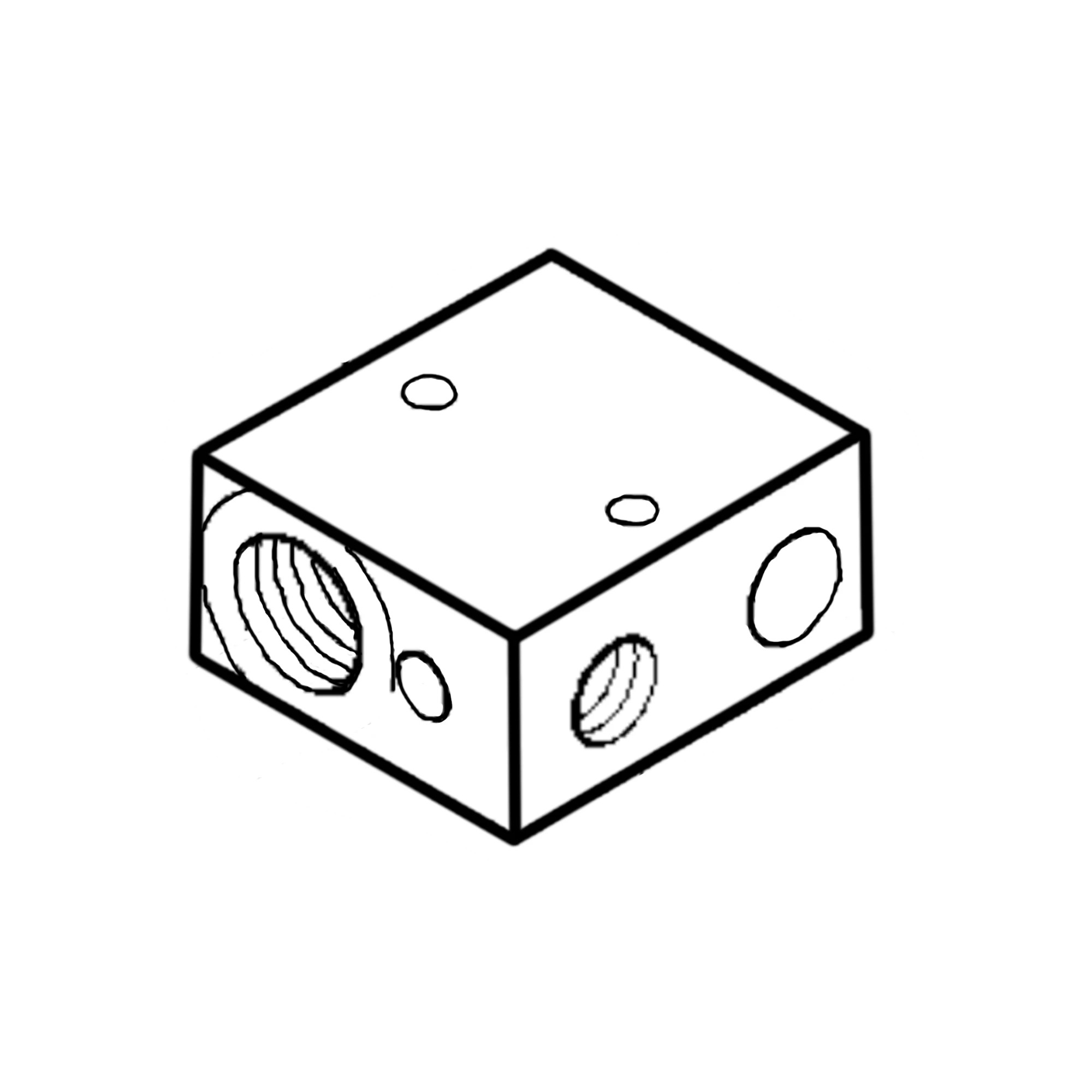 John Deere Hydraulic Valve Manifold - Z71956