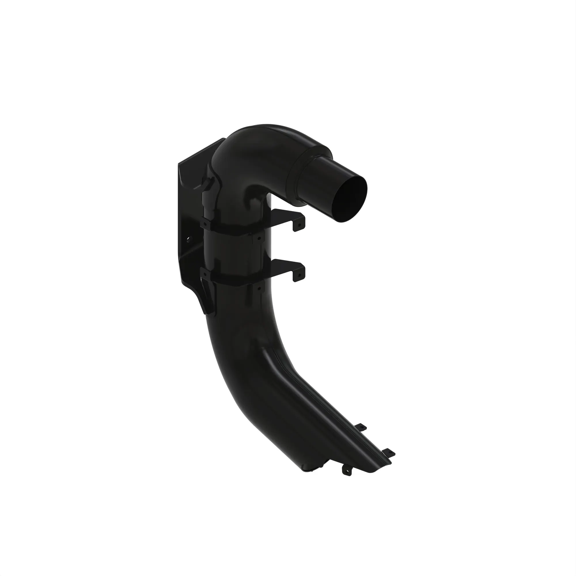 John Deere Exhaust Pipe with Bracket - AL208491
