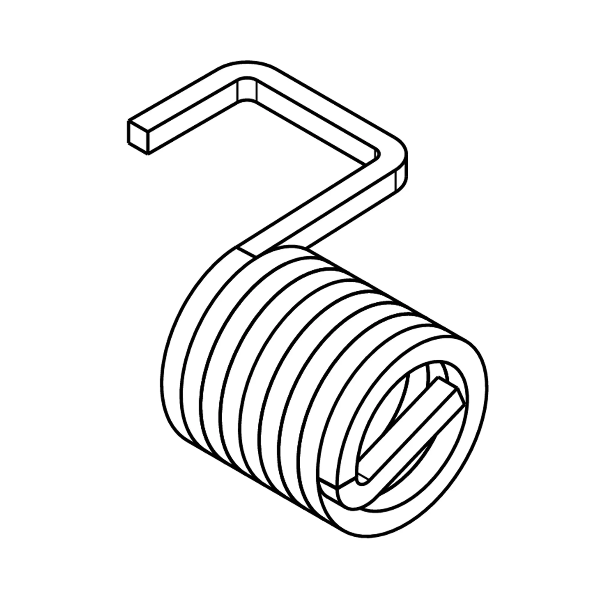 TORSION SPRING, SPRING, TORSION