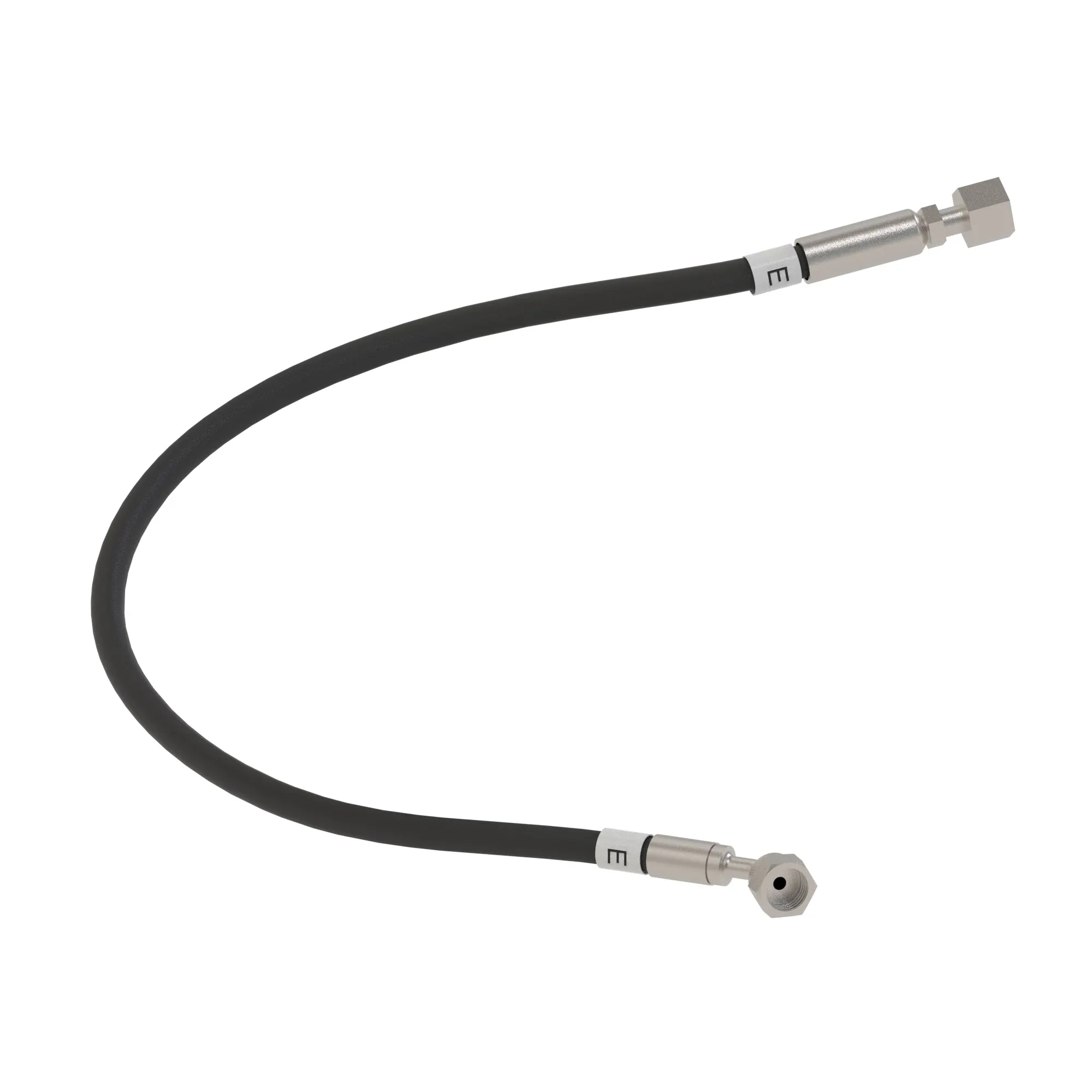 John Deere Controlled Load Lowering Device Valve Hydraulic Hose - AT513699