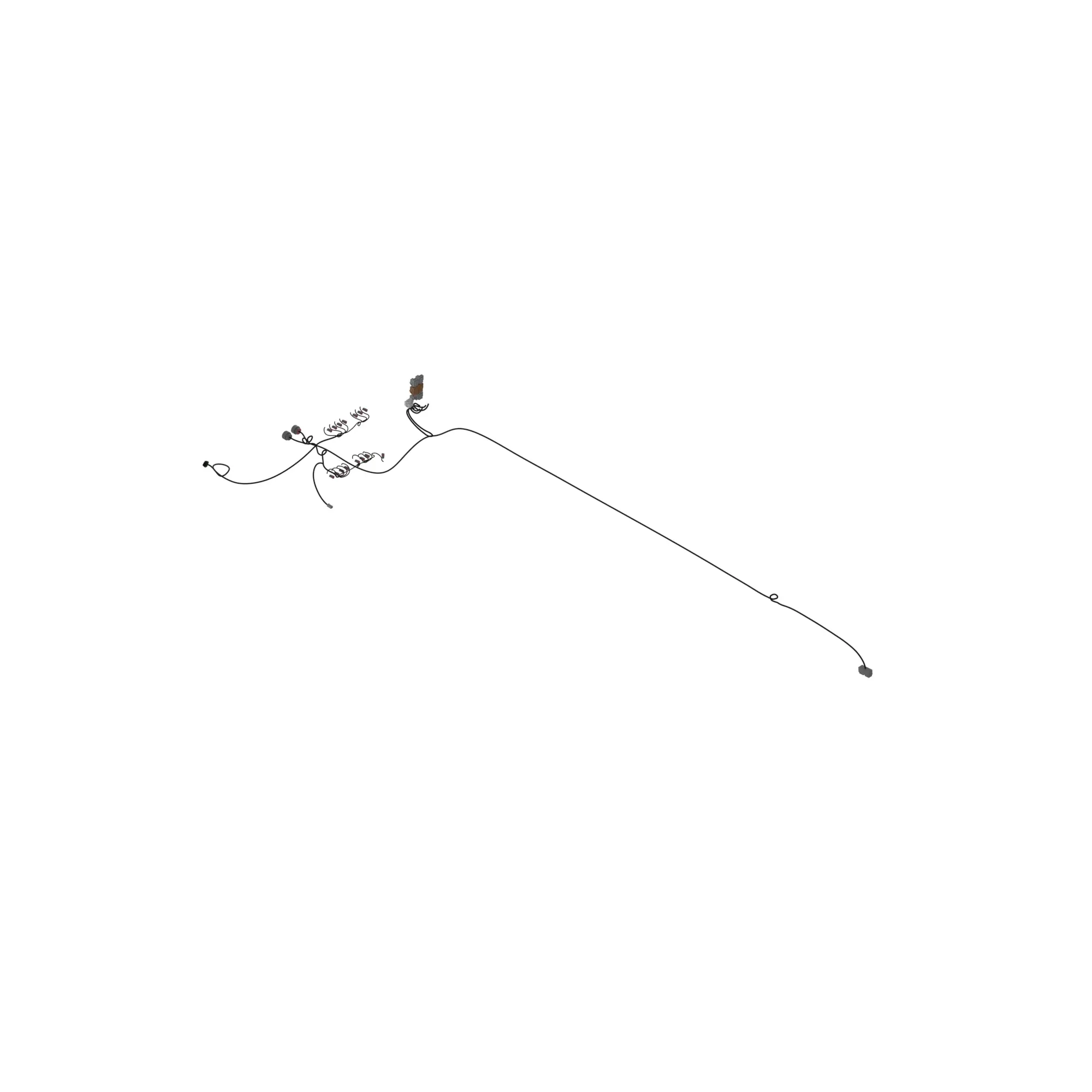 John Deere Electrohydraulic Vehicle Wiring Harness - AT409759