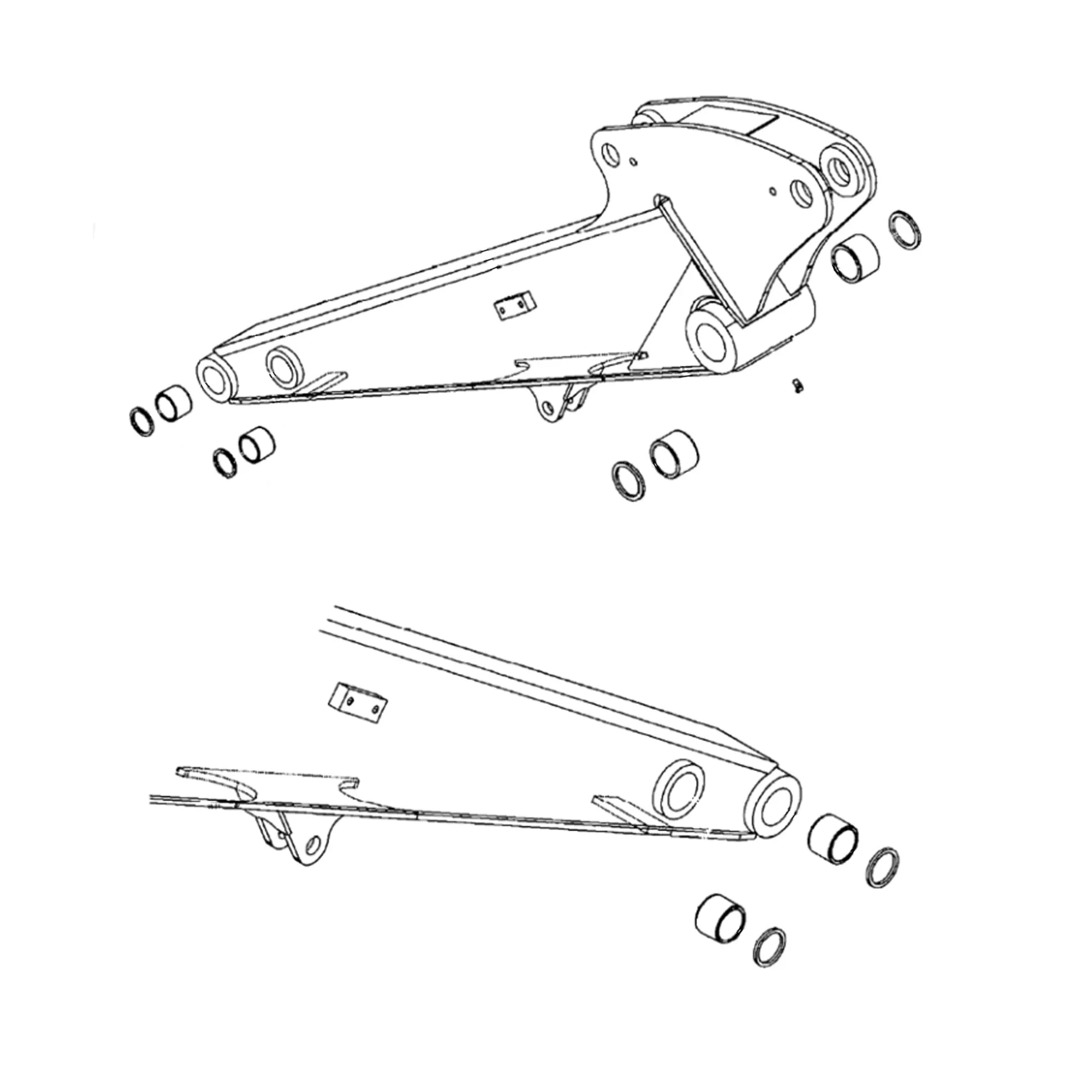John Deere Arm, 1.50 Meter - FYD40006082G