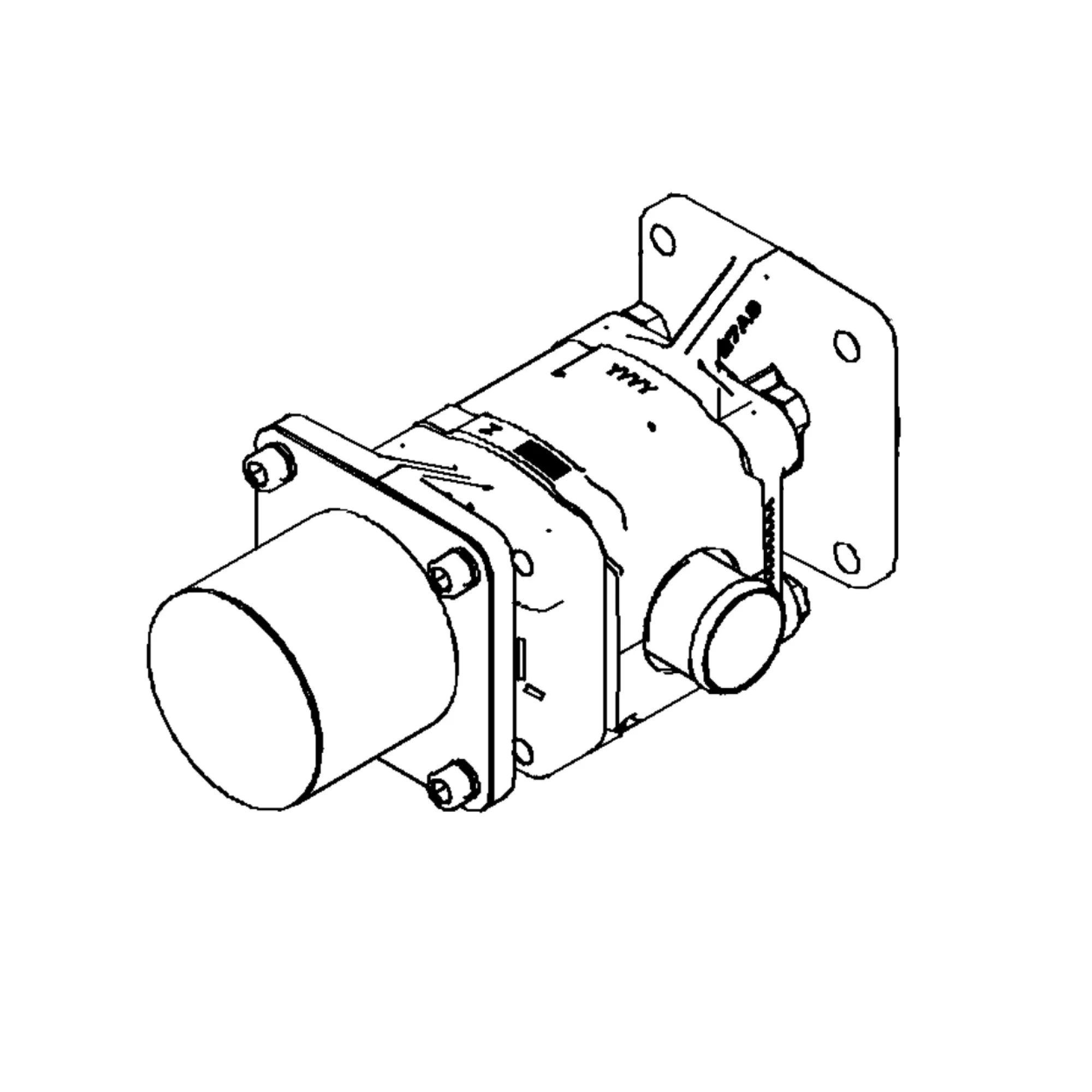 John Deere Hydraulic Pump - AT492084
