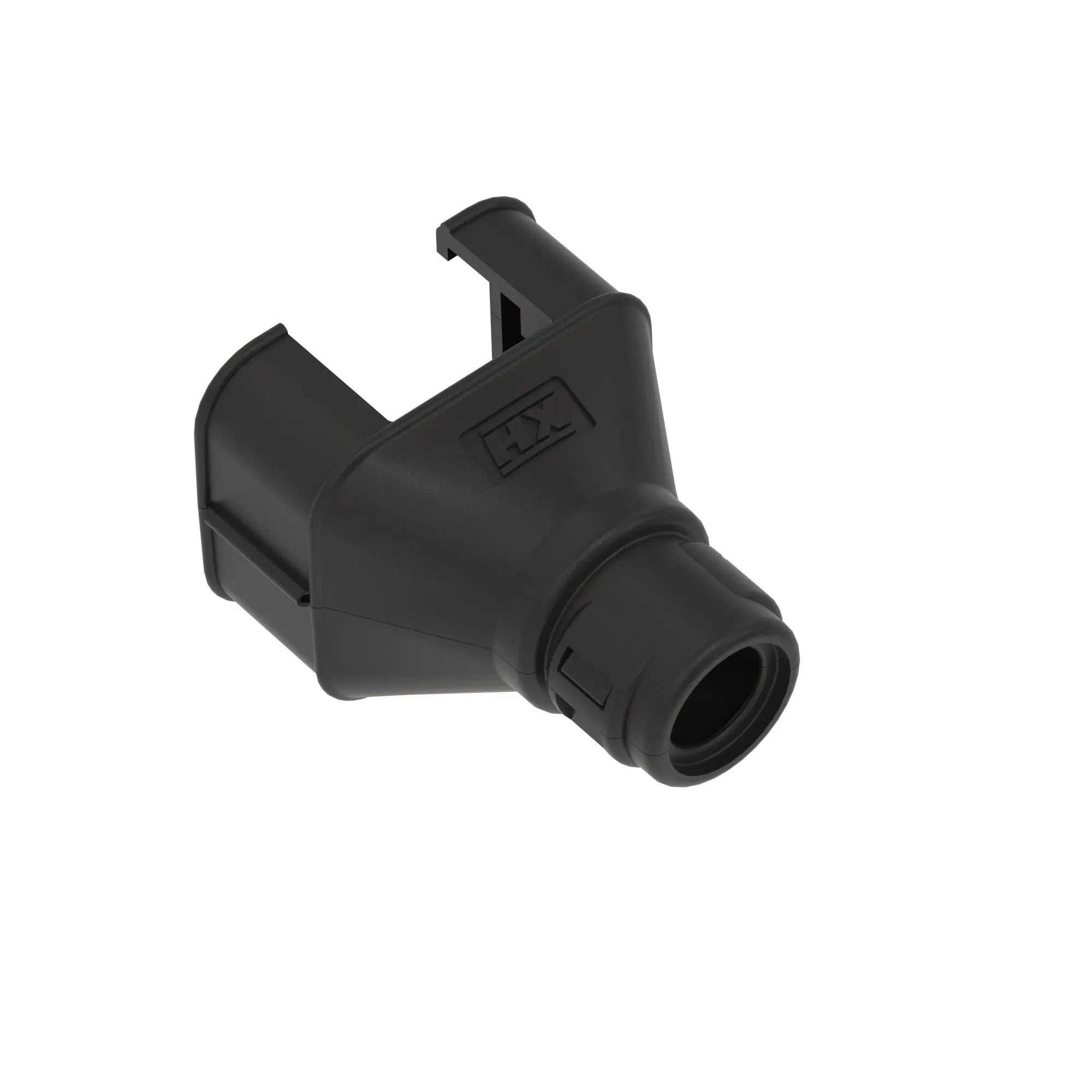Accy Tyco AMPSEAL16 Bckshell Blk Pl