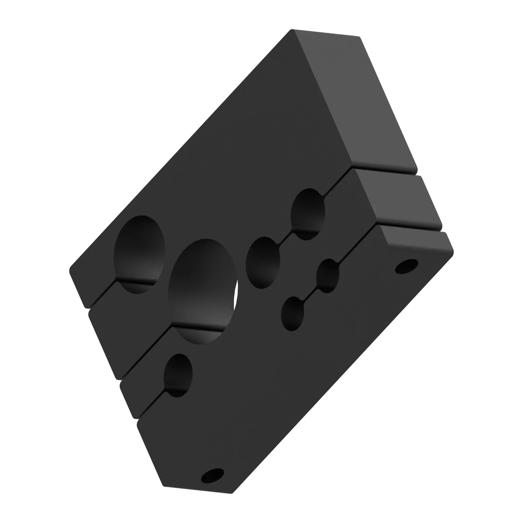 BLOCK CLAMP, HYD/ELE ROUTING