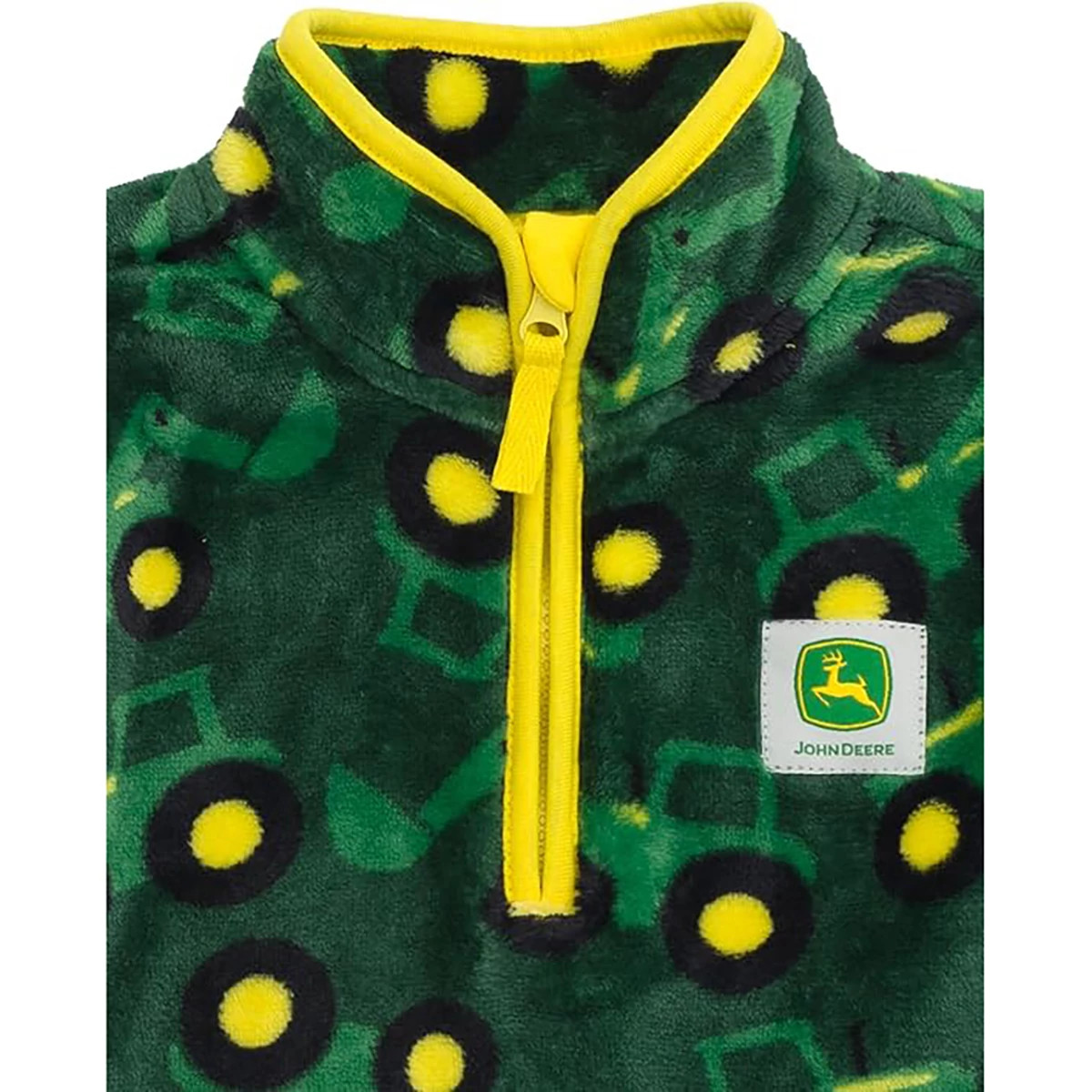 Toddler Tractors All Over Quarter Zip