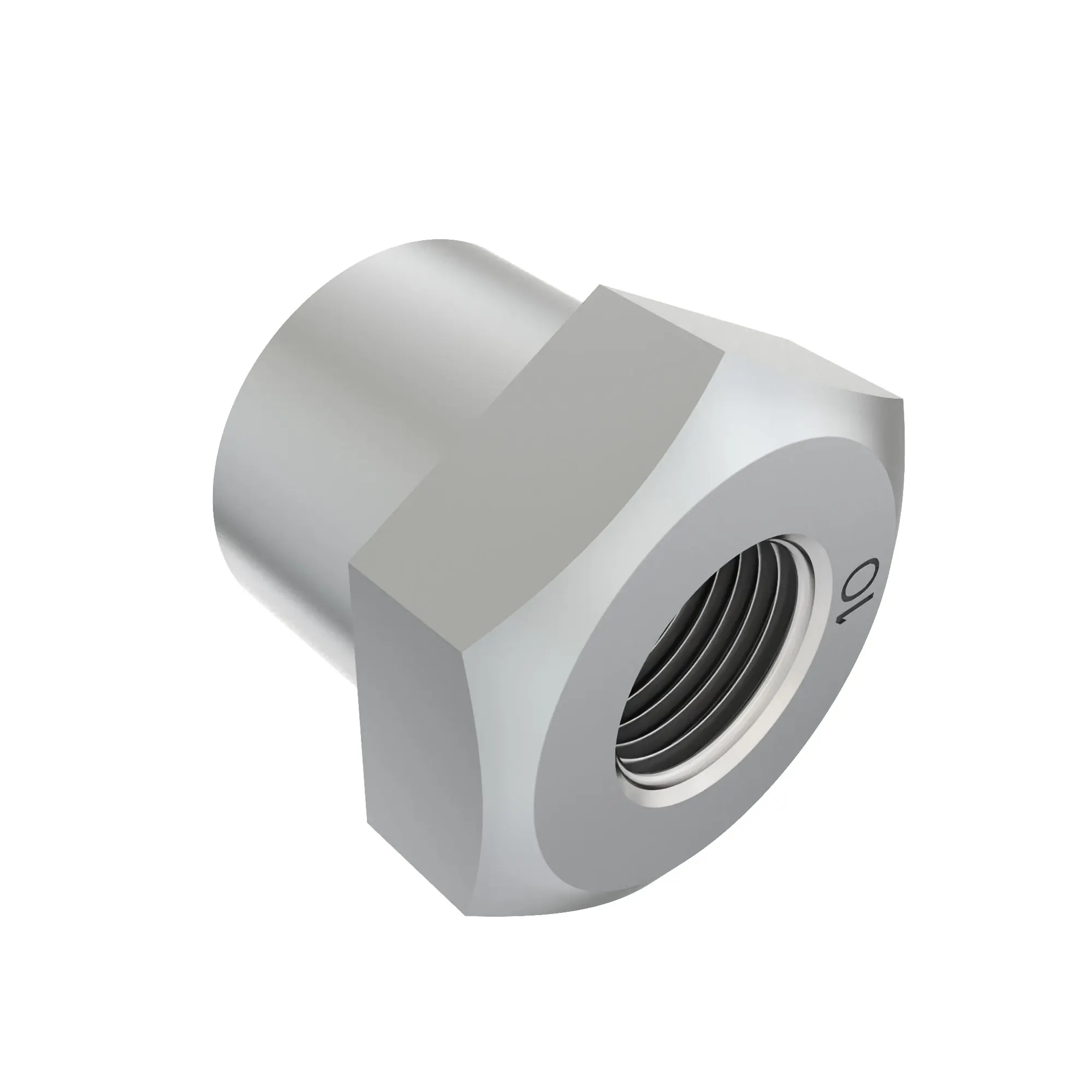 John Deere Hexagonal Stake Nut, 3/8" - R26880