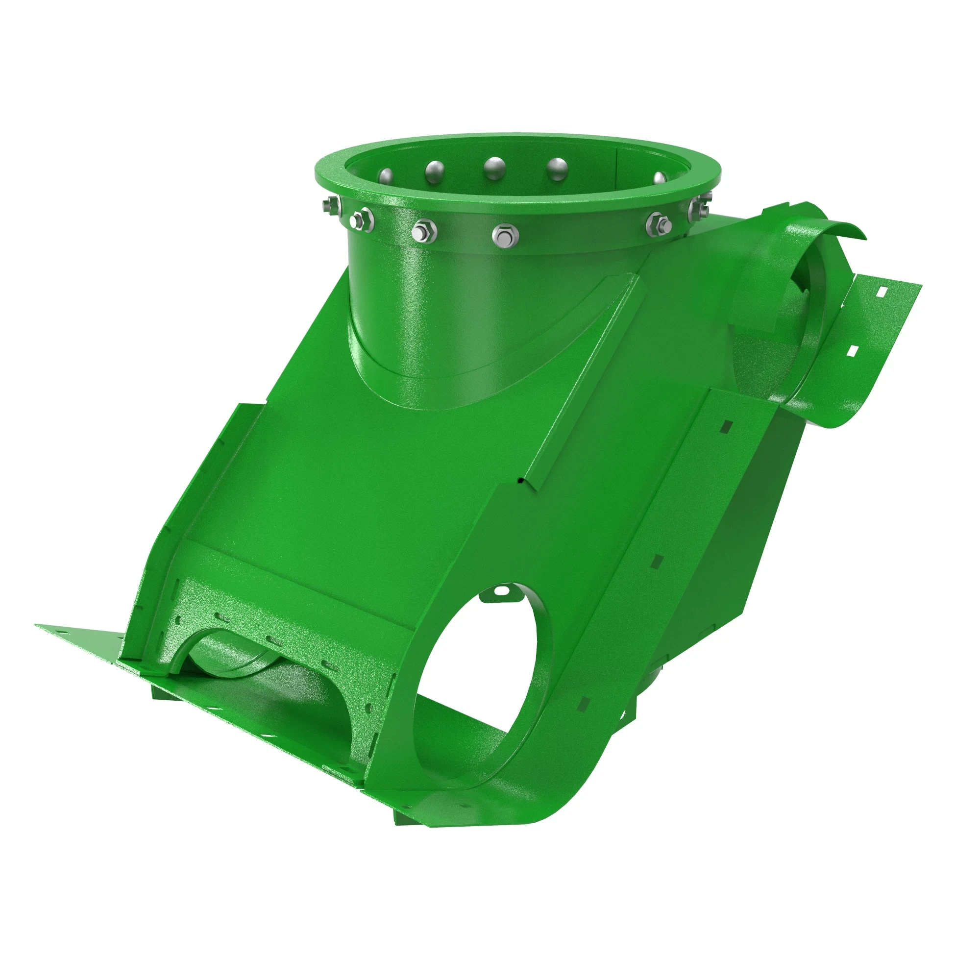 John Deere High Wear Horizontal Unloading Auger Housing - AXE12437