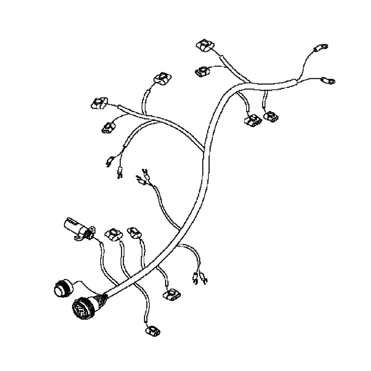 John Deere Baler Wiring Harness - AE51815