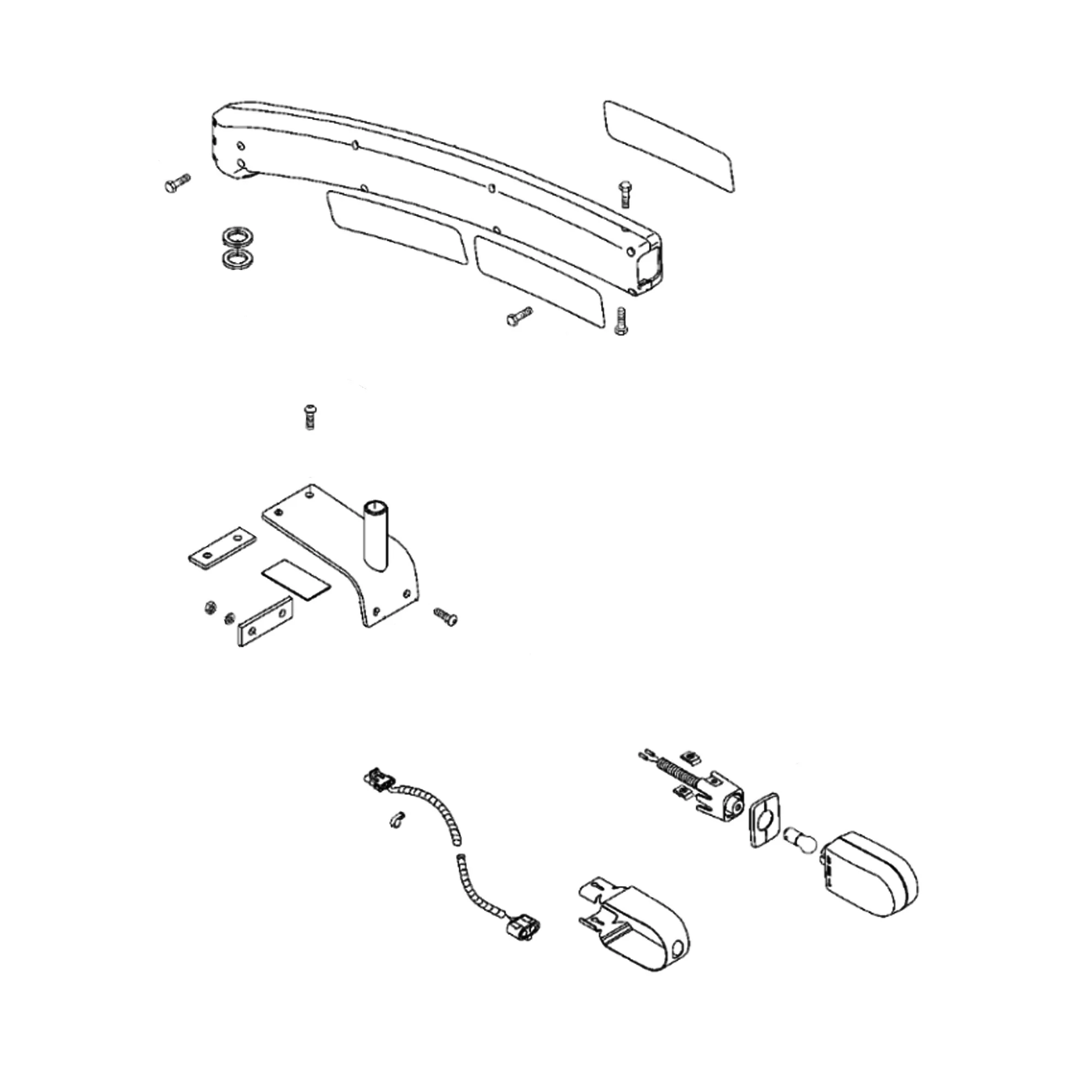 John Deere Extremity Warning Light Kit - RE223698