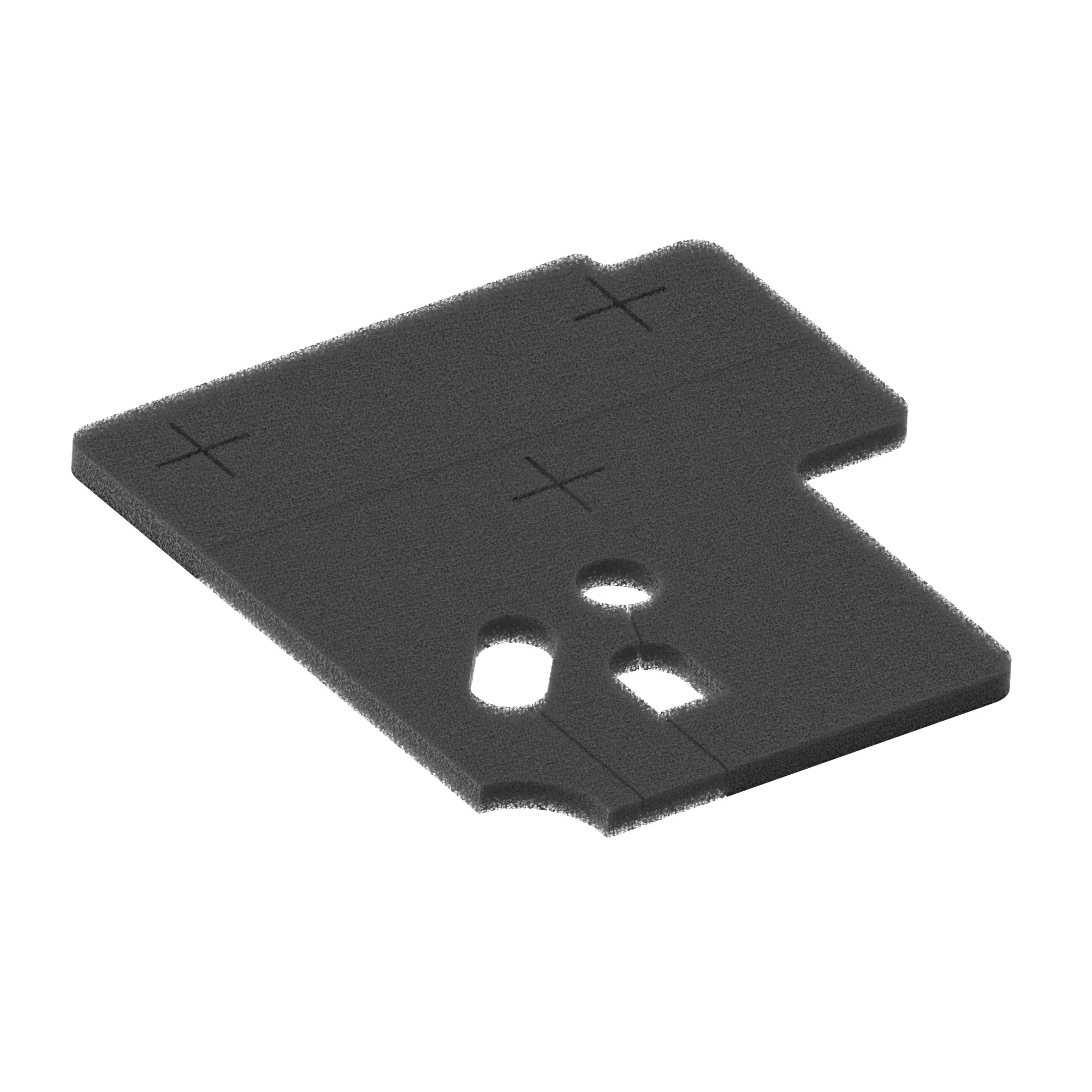 SEAL, CONSOLE COVER. BARRIER MATERI