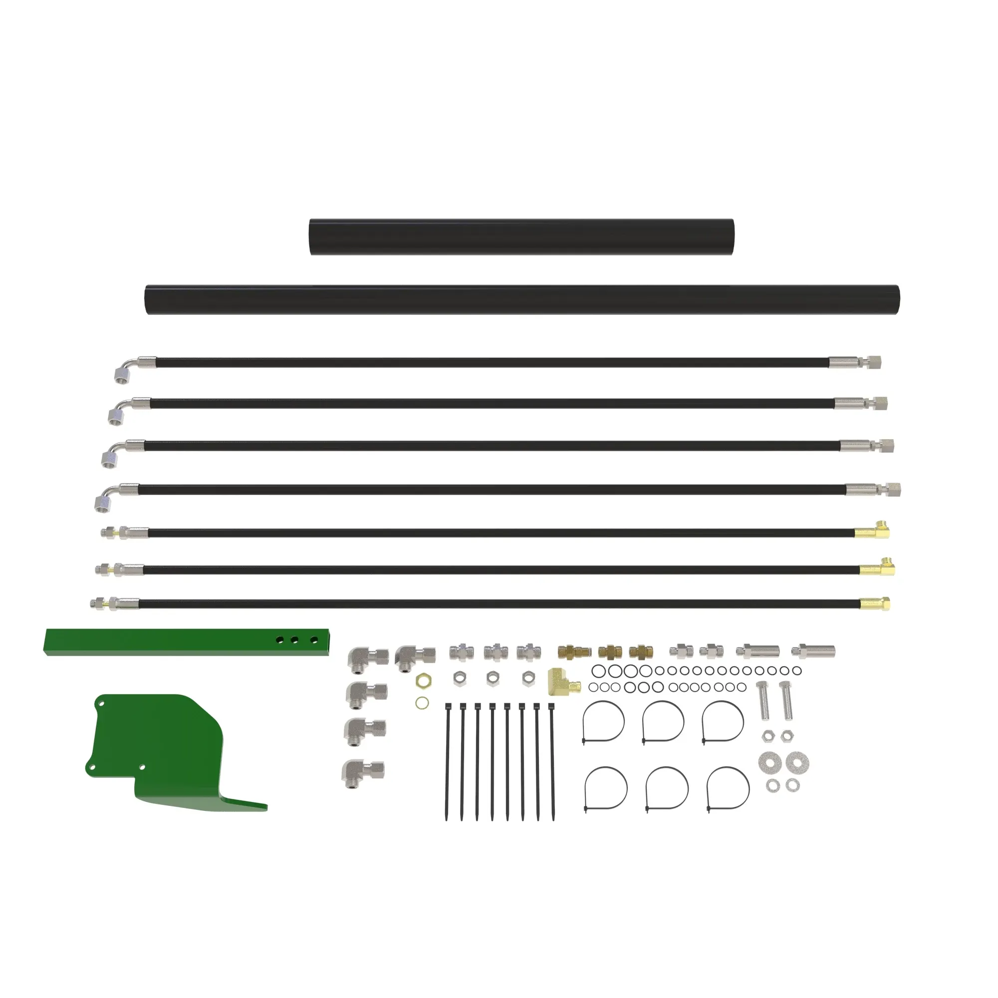John Deere 2-Function Hose and Coupler Attachment - BXX10564