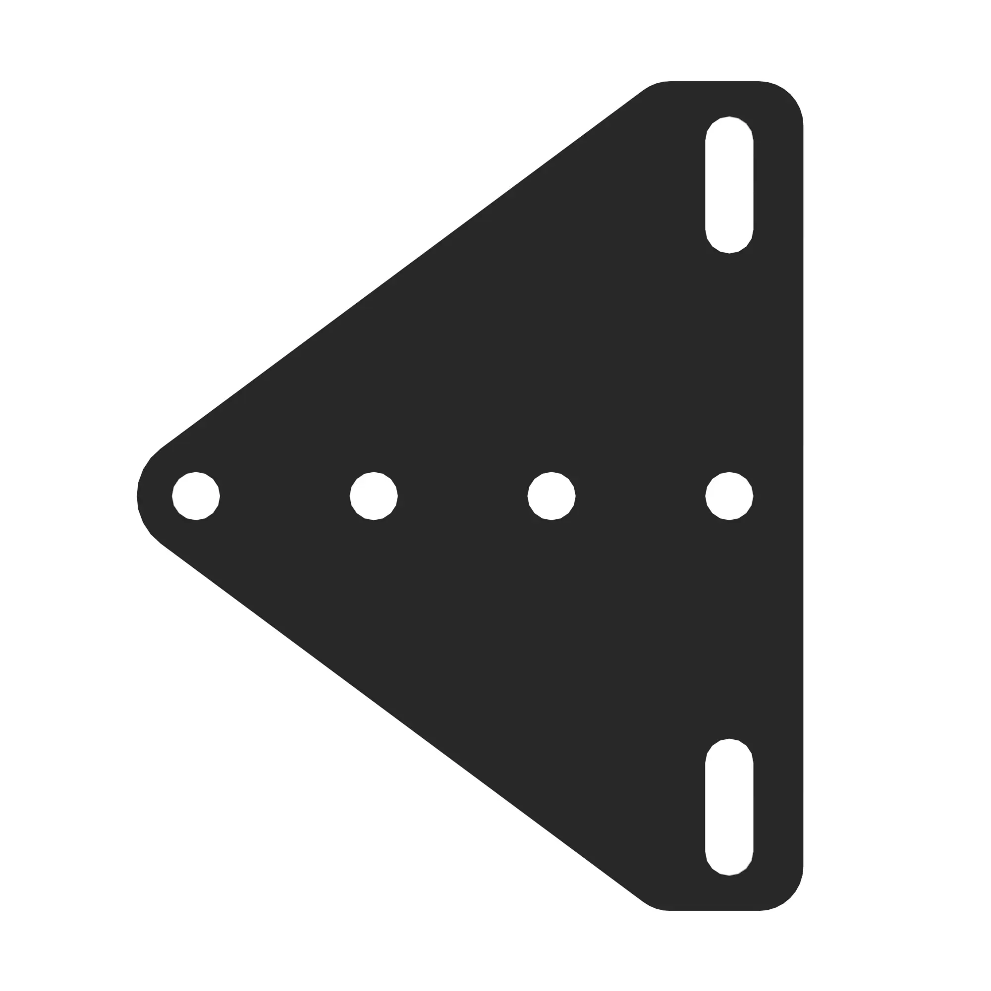 BRACKET, 5 INCH WAS CLAMP, OFFSET